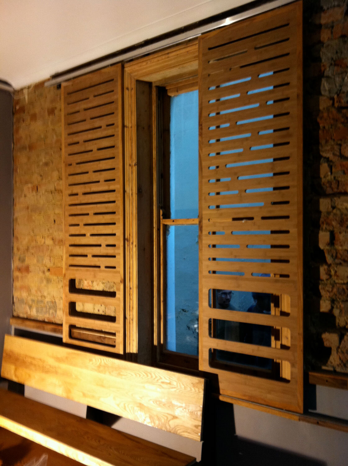 CNC cut bamboo screens