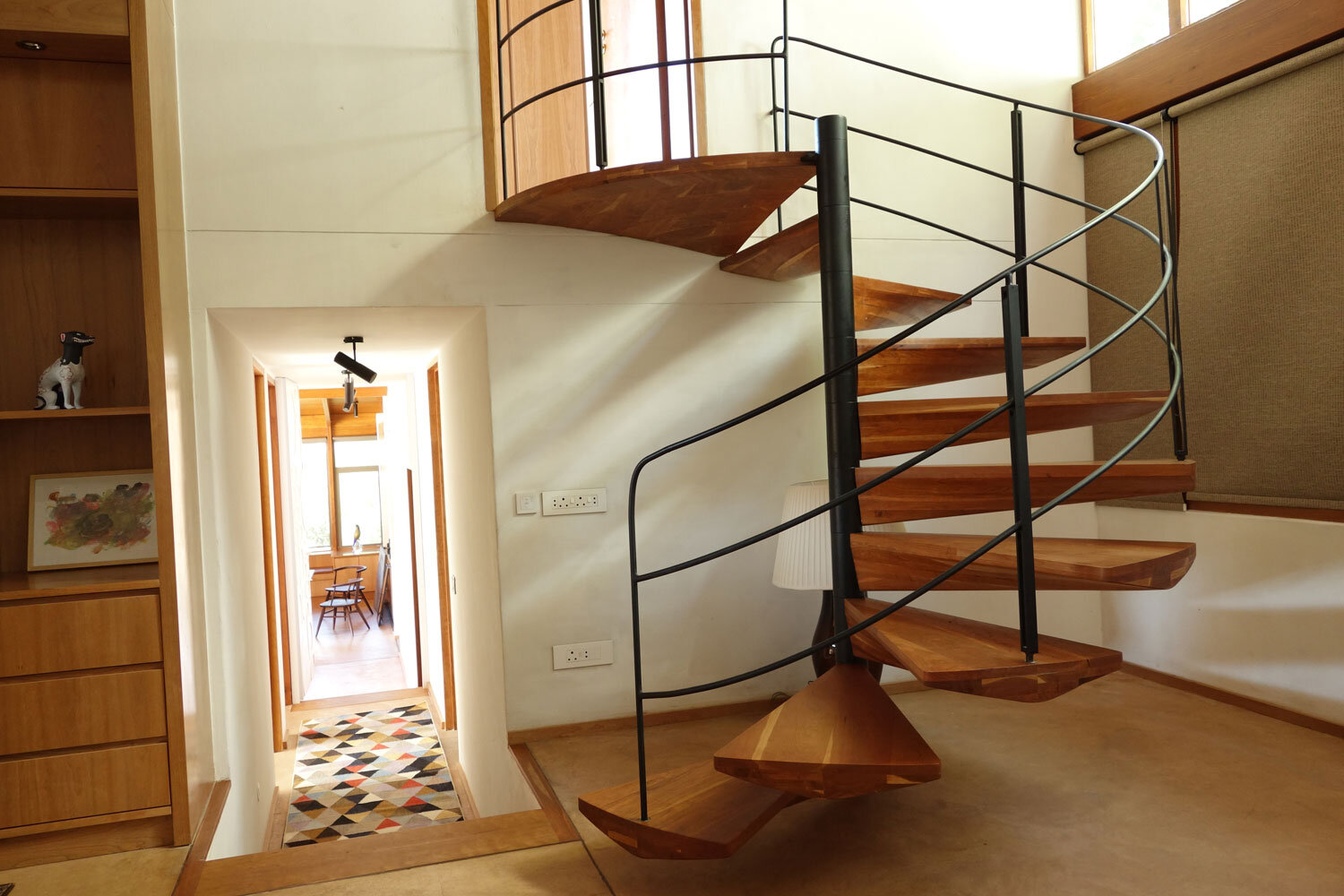 Design and manufacture of spiral staircase 