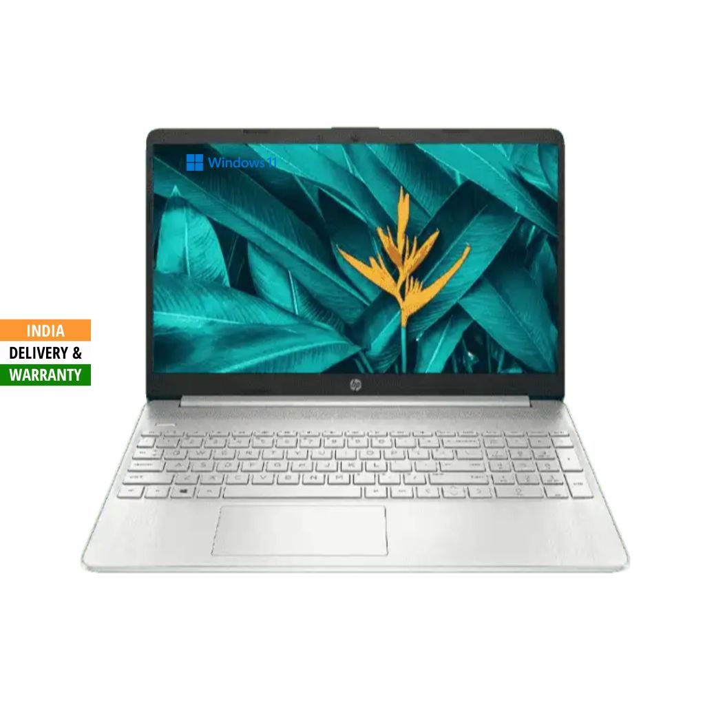 HP Laptop | 15.6 inch FHD - 11th Gen Intel i5-1155G7 - 8GB RAM - 512GB SSD - Wi-Fi 6 - Win 11 Home | 15s-fq4021TU - India Warranty and Delivery