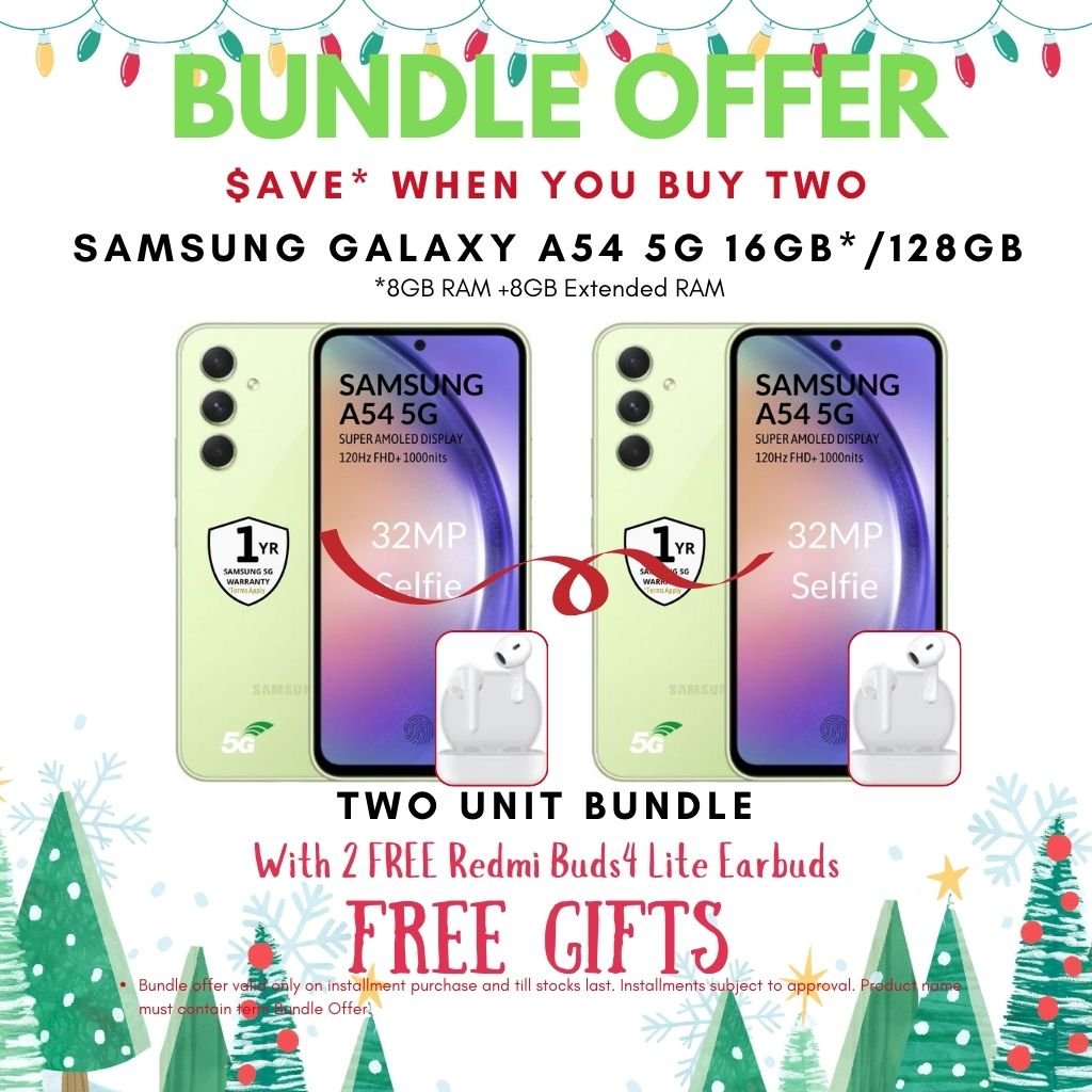 Samsung Galaxy A54 5G 128GB Bundle