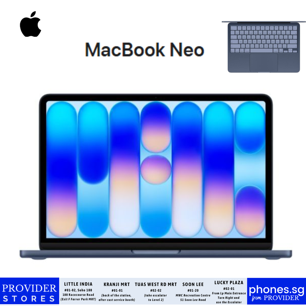 MacBook Neo 13-inch Liquid Retina | Apple A18 Pro | 8GB | 256GB or