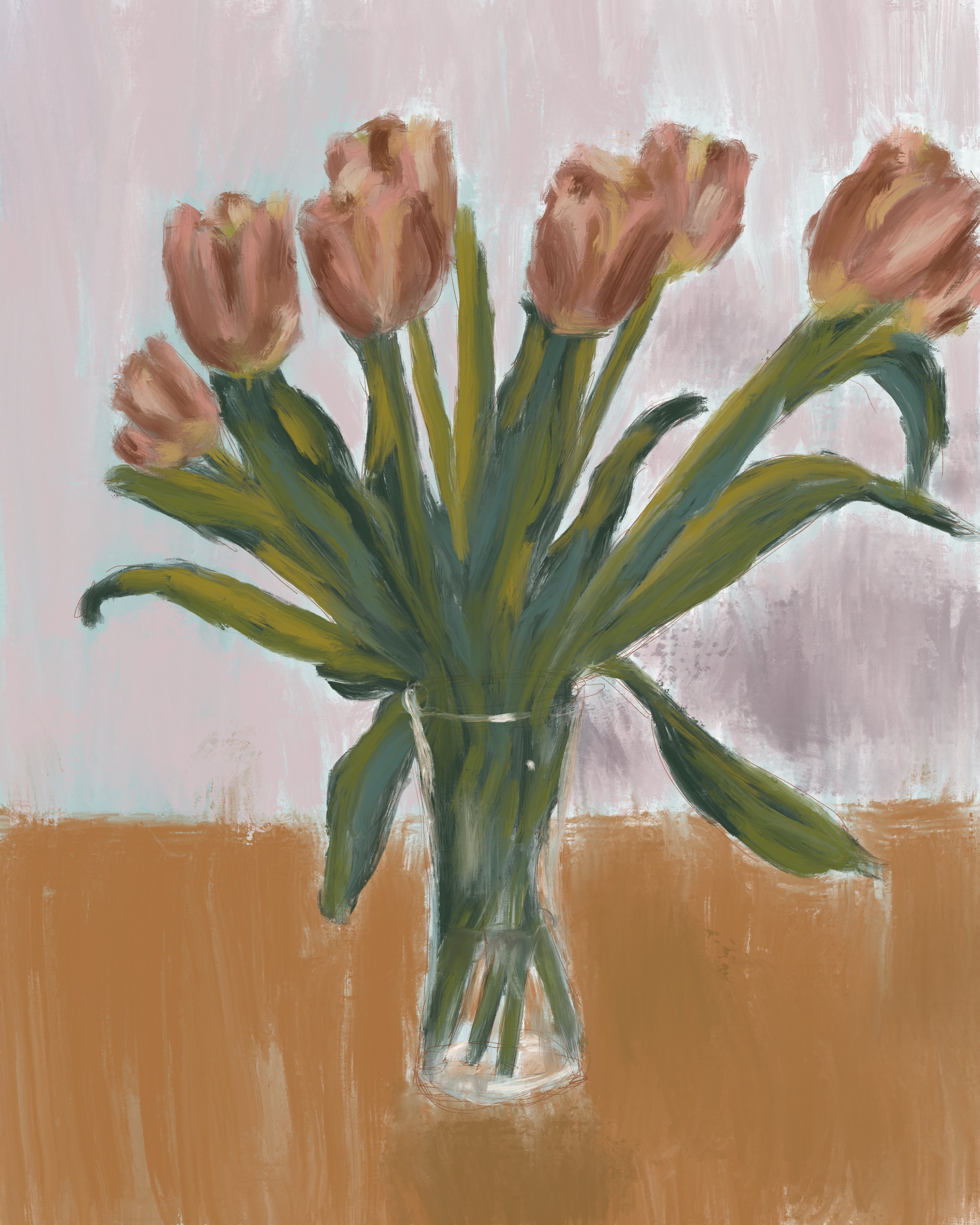 Tulips in Vase 3