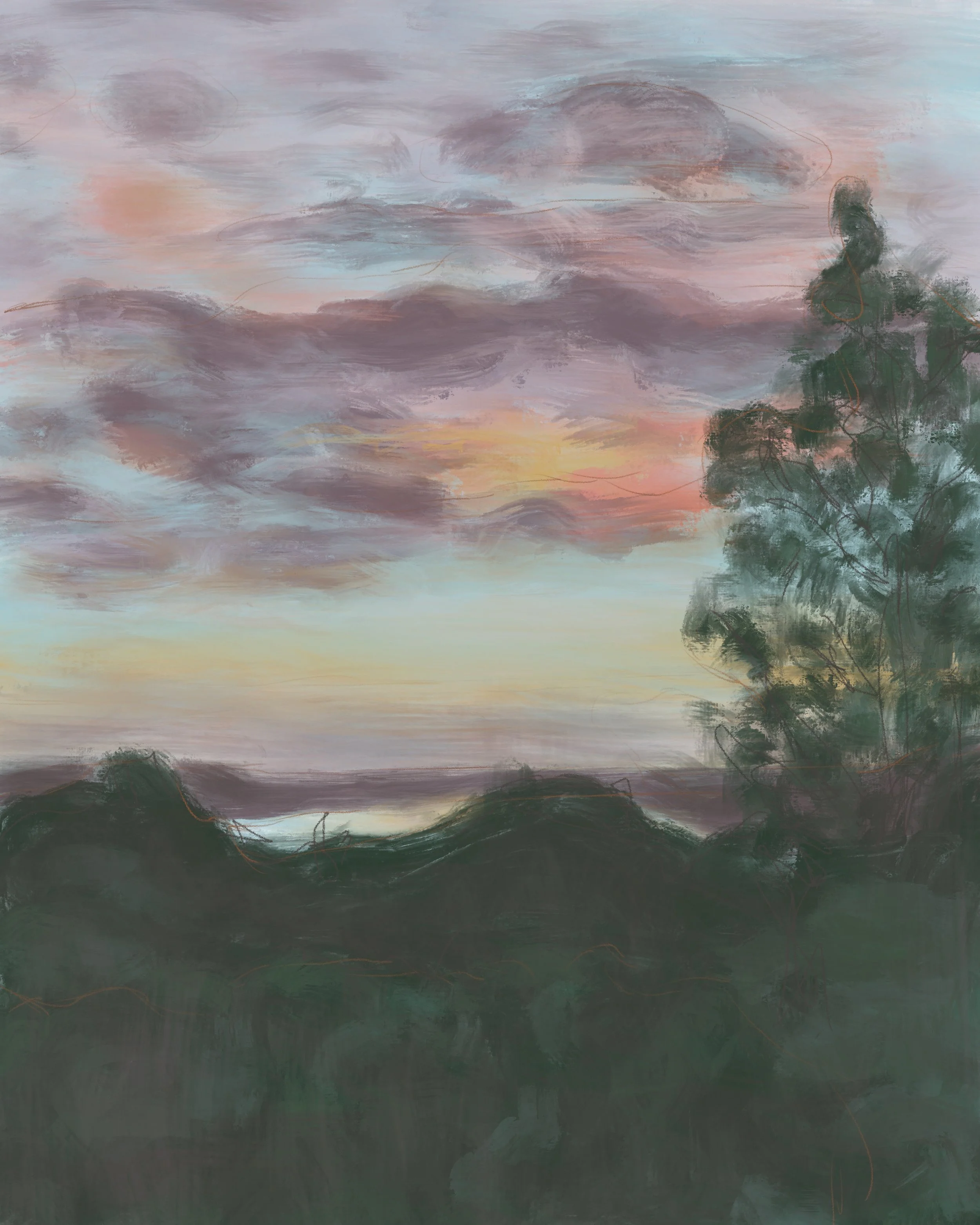 Ohio River in the Summer