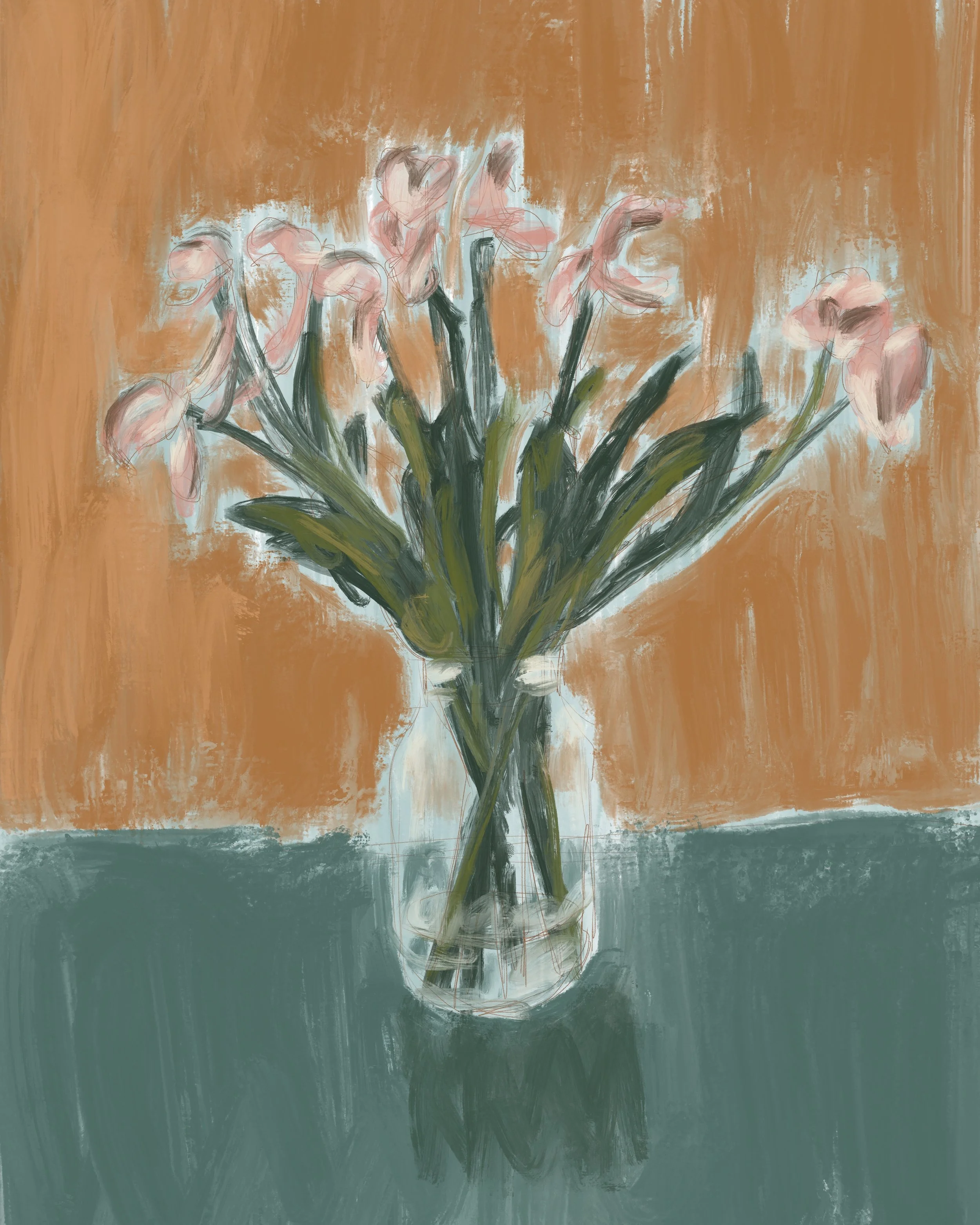 Tulips in Vase 2
