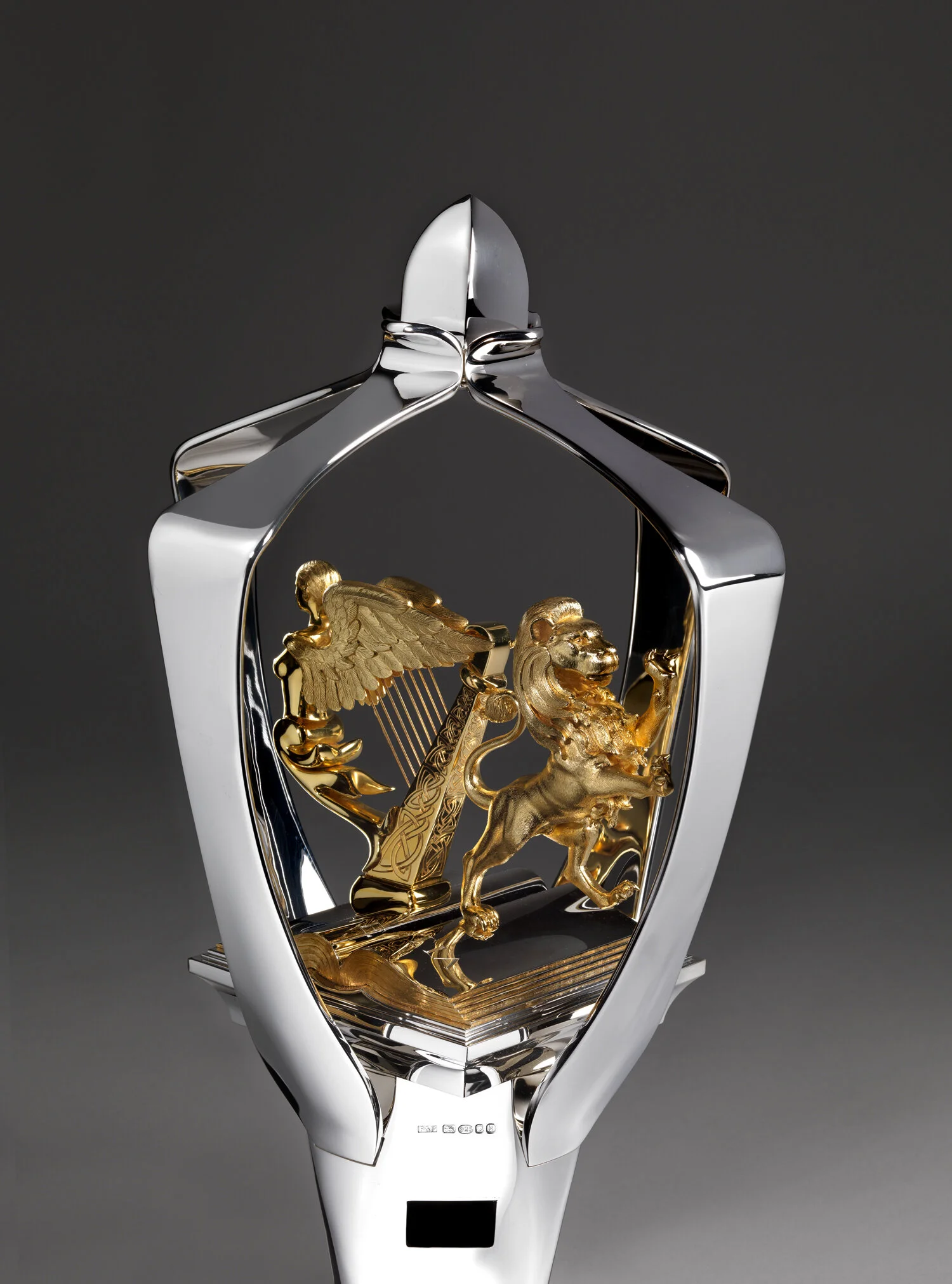 Imperial College London Ceremonial Mace Silver and Gold