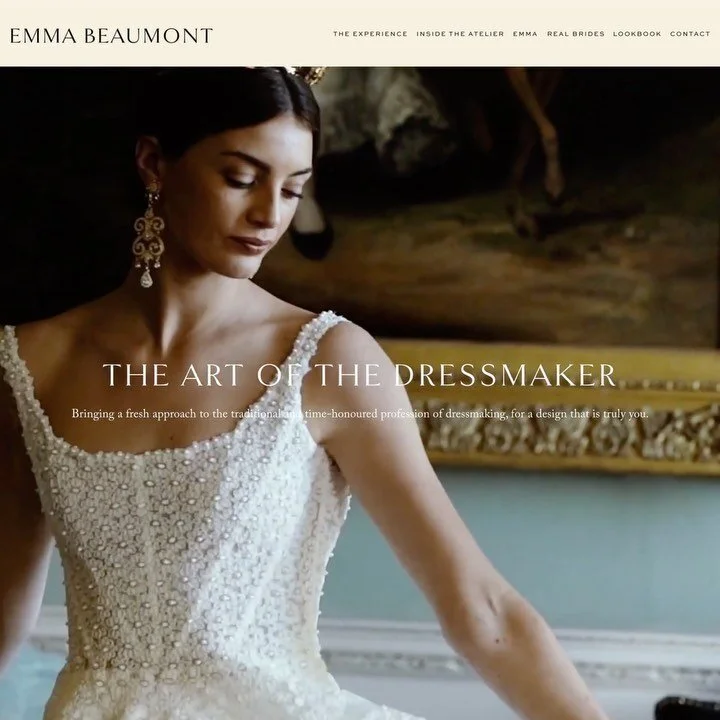 WELCOME to the new digital home of @emma_beaumont_atelier - I am so excited to announce that our new website is now live http://www.emmabeaumont.com
A massive thank you to all the creatives involved in getting us here @mylkcreative for building and
