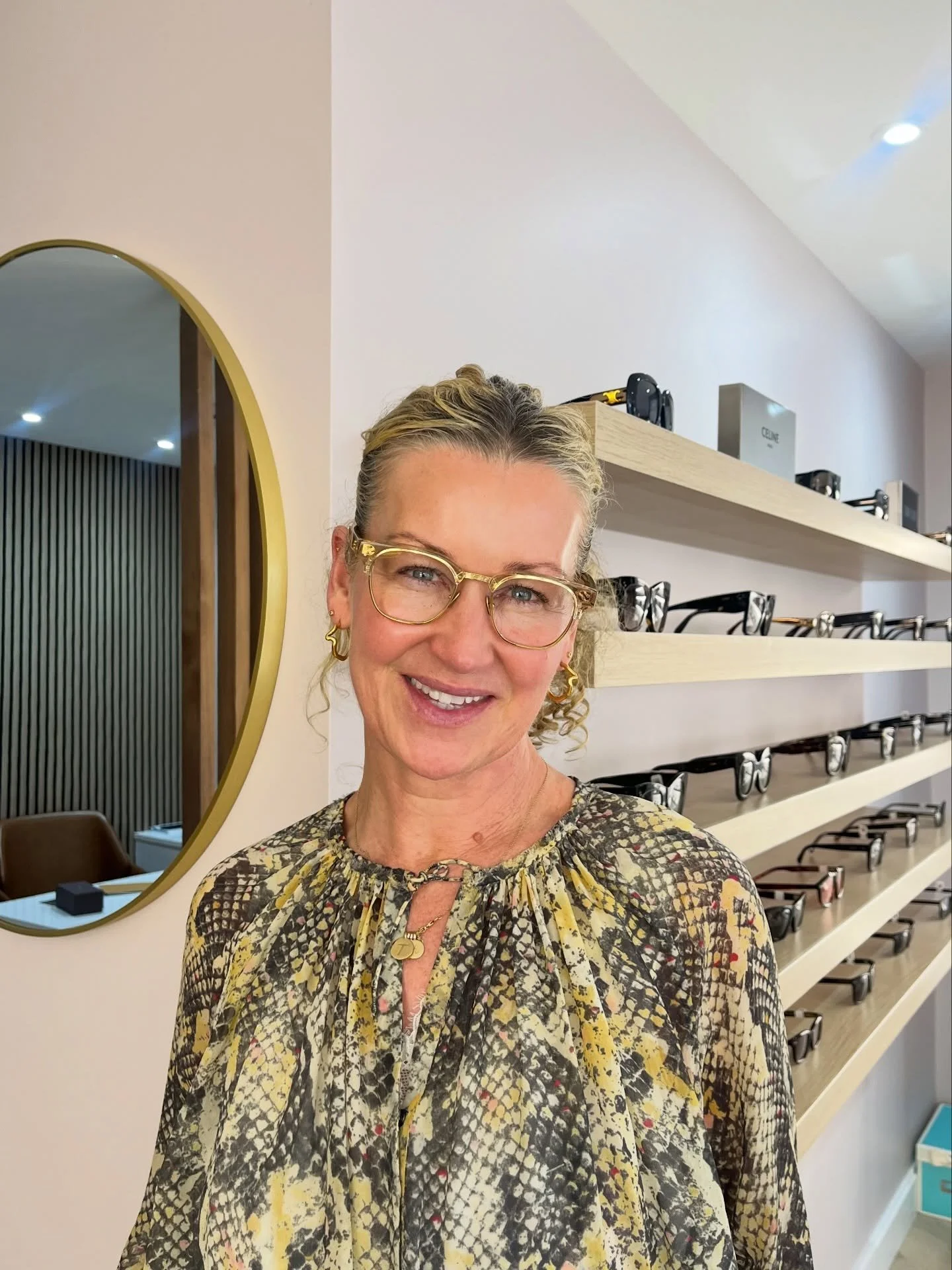 We love Therese&rsquo;s new Moscot frame✨ #optician #blackrock #moscot #moscoteyewear