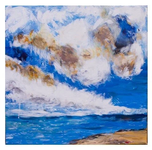 Seascape. Acrylic on 3D box canvas. 

#seascape #sky #beach #acryliconcanvas #sheffieldpainter #acrylicpainting #acrylicpaint #sea