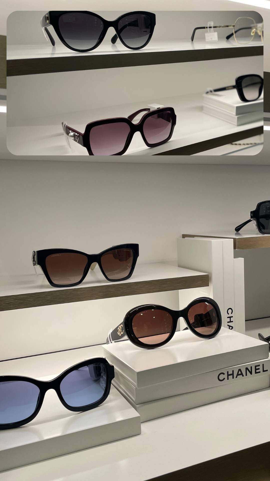 Chanel gli occhiali da sole della collezione Estate 2021