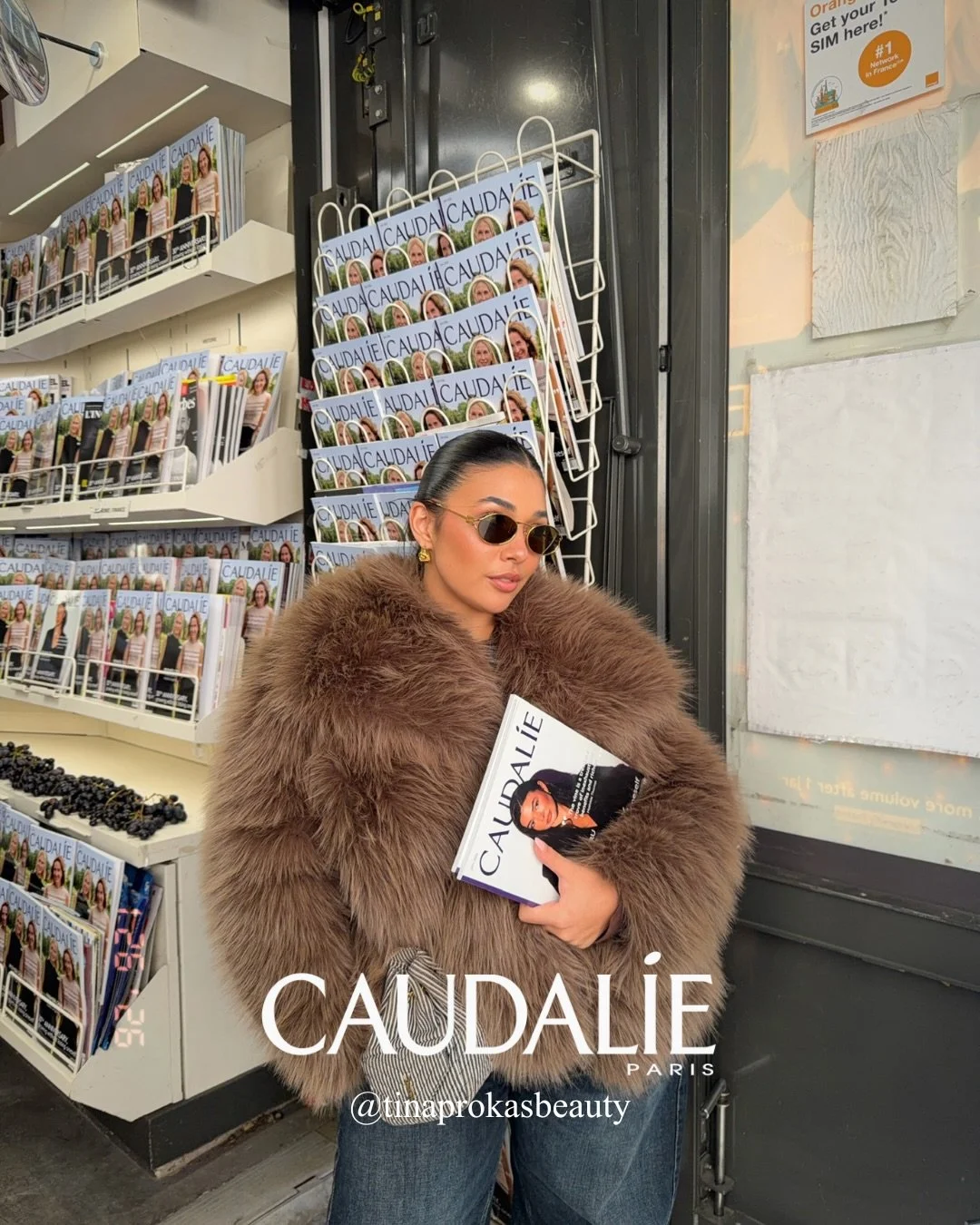 Postcards from Paris 💌 Tina takes you behind the scenes of her unforgettable trip to Paris celebrating @caudalie &rsquo;s 30th anniversary. From indulgent spa moments and Parisian food &amp; wine to gracing the cover of Caudalie magazine and capturi