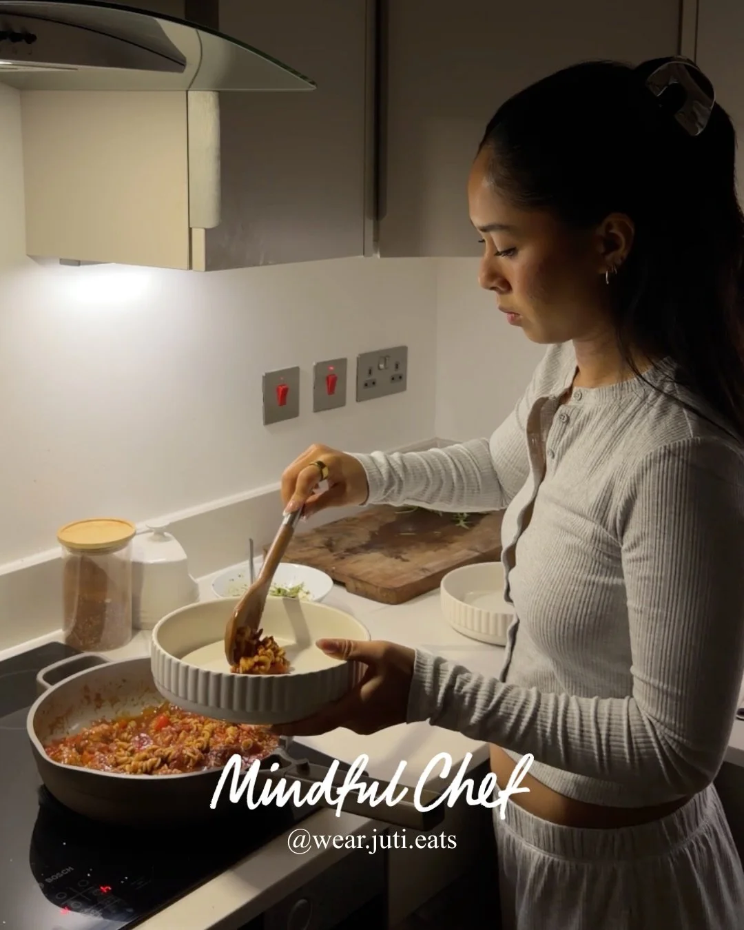 This week&rsquo;s meal inspo is sorted 🍝 Juti works with @mindfulchefuk on both in-feed and UGC content to showcase how their diverse range of meal boxes makes nutritious and declicious cooking achievable whatever your lifestyle 🤎