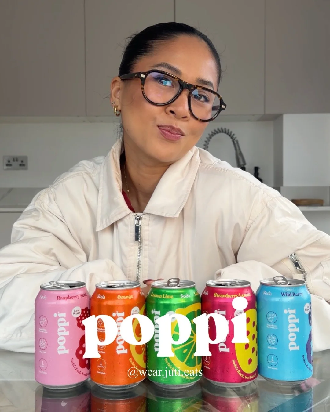 The sodas everyone&rsquo;s been talking about have finally landed in the UK&hellip; Juti teamed up with Poppi for their UK launch, exclusively at @Tesco 🥤
