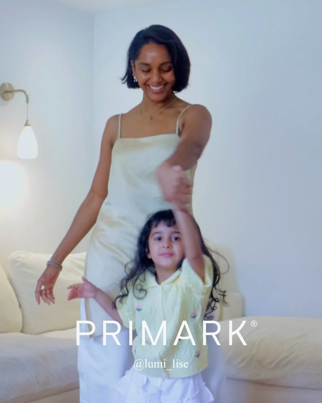 Elise partners with @Primark on their spring new in UGC campaign, styling the sweetest matching looks with daughter Nova 🌟