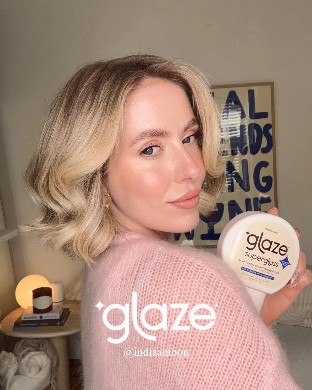 Time for a hair refresh💇&zwj;♀️ India works with @glaze_hair to create her latest summer hair look