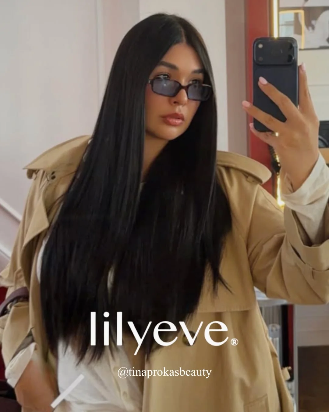 Tina shares how to perfectly apply scalp serum, working in partnership with @lilyeve_global 🤎