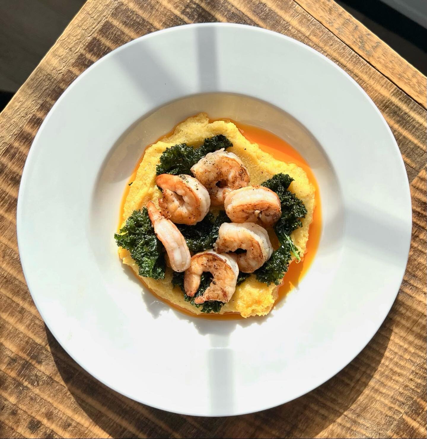 ✨Mother&rsquo;s Day Dinner Special | May 14th | Available 4-8 pm 

Creamy Polenta with Grilled Shrimp and crispy kale. 

🌸💖 Treat your mom to a special dinner this mothers day. This delicious dish is the perfect way to show your love and appreciati