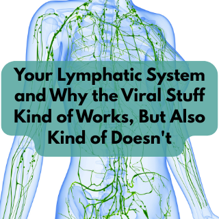 Your Lymphatic System and Why the Viral Stuff Kind of Works, But Also Kind of Doesn't