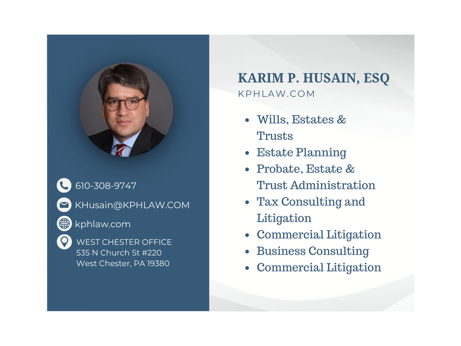 Anniversary Sponsor: Karim Husain Attorney at Law