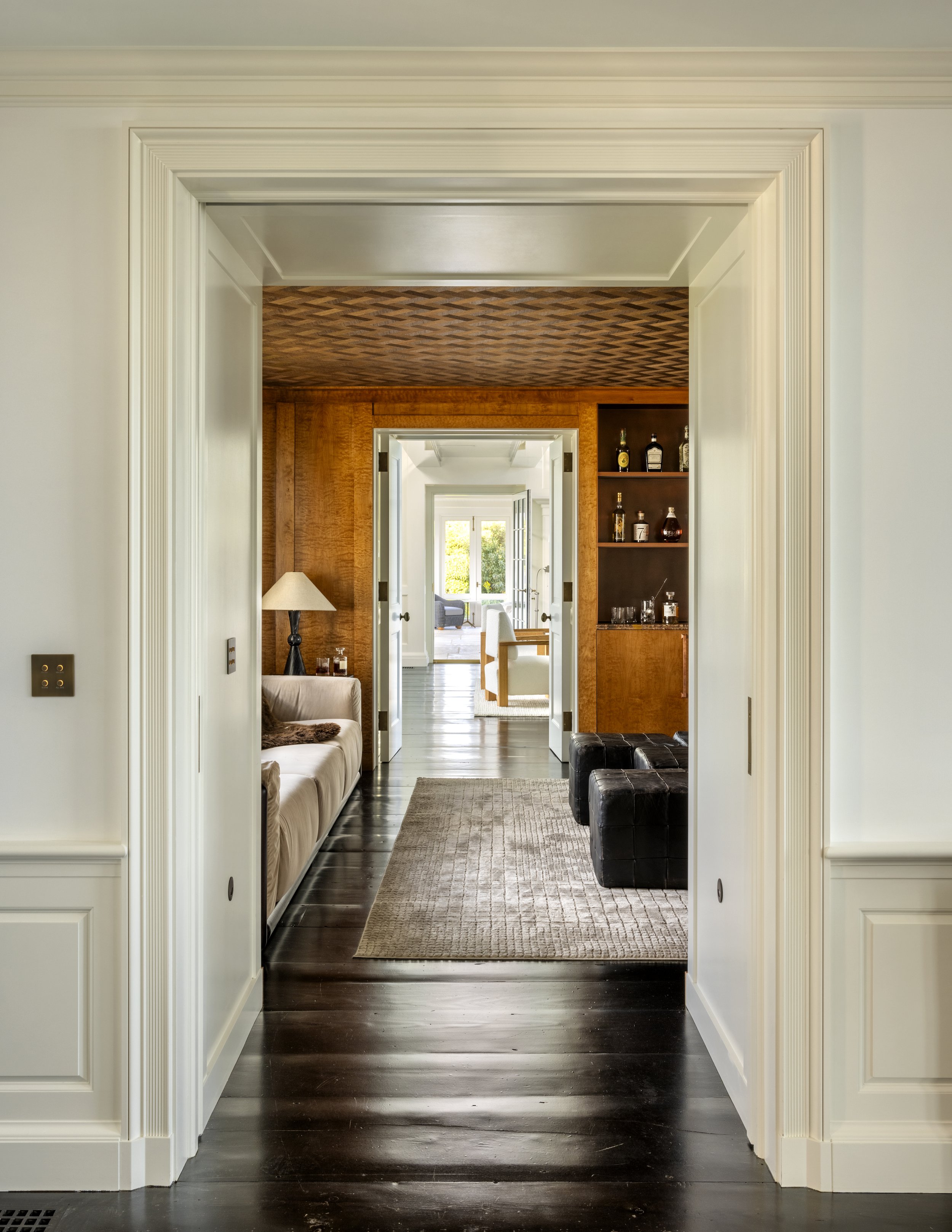 One of several 'enfilades' that carries you though the spaces of the house