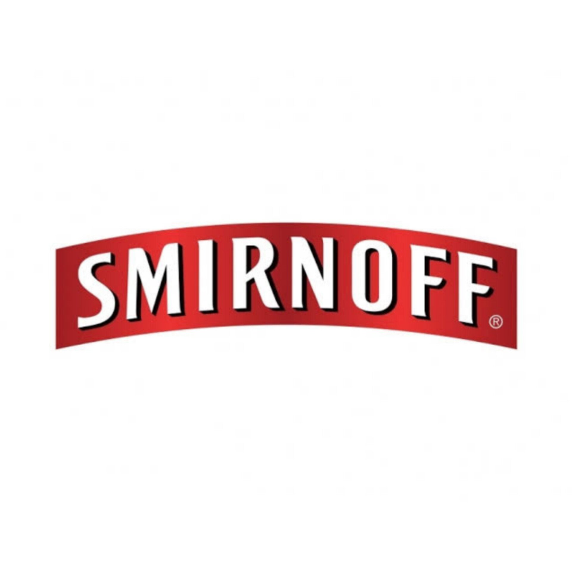 Beverage advertising styled for Smirnoff vodka