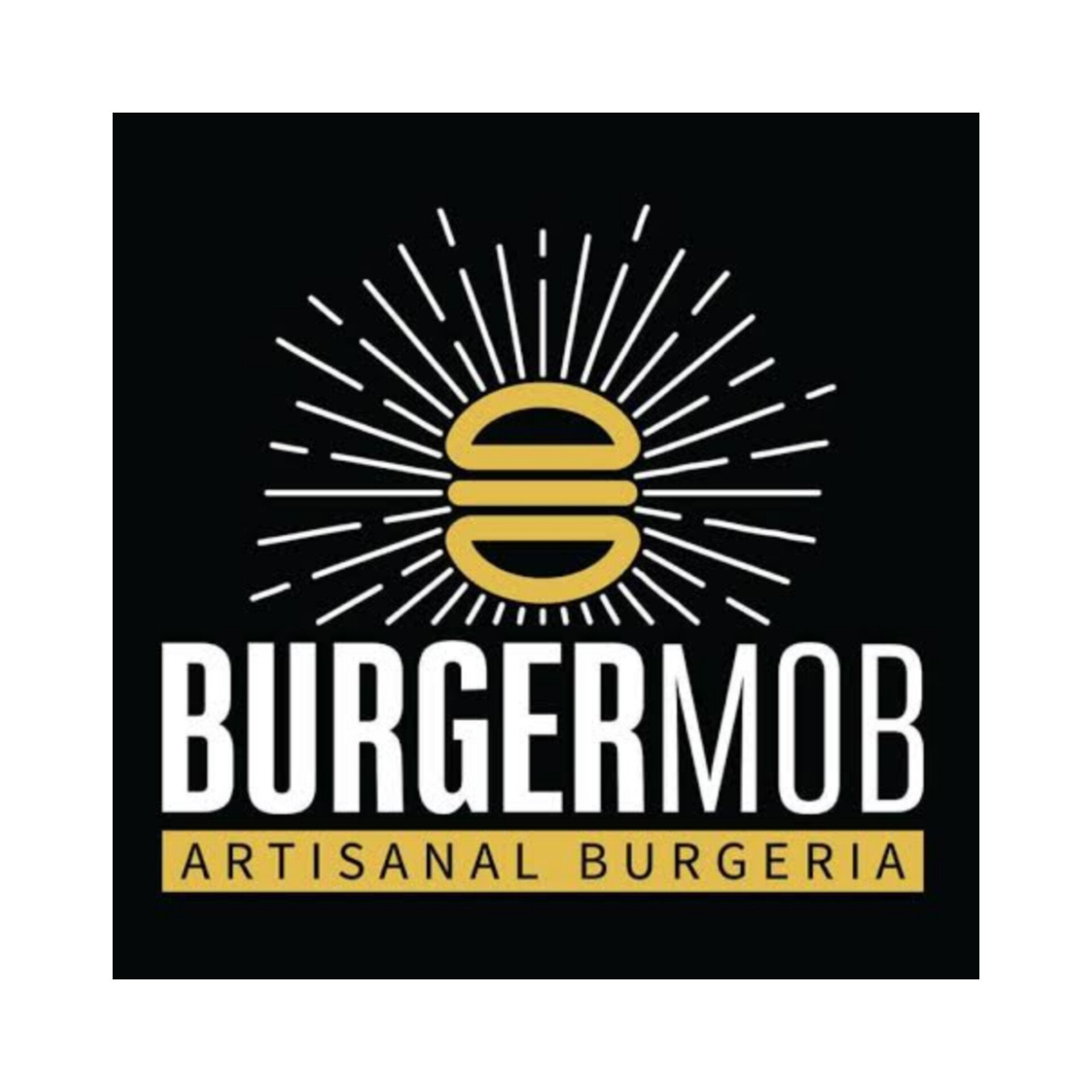 Food styling menu and Uber Eats menu for Burger Mob artisanal burgeria