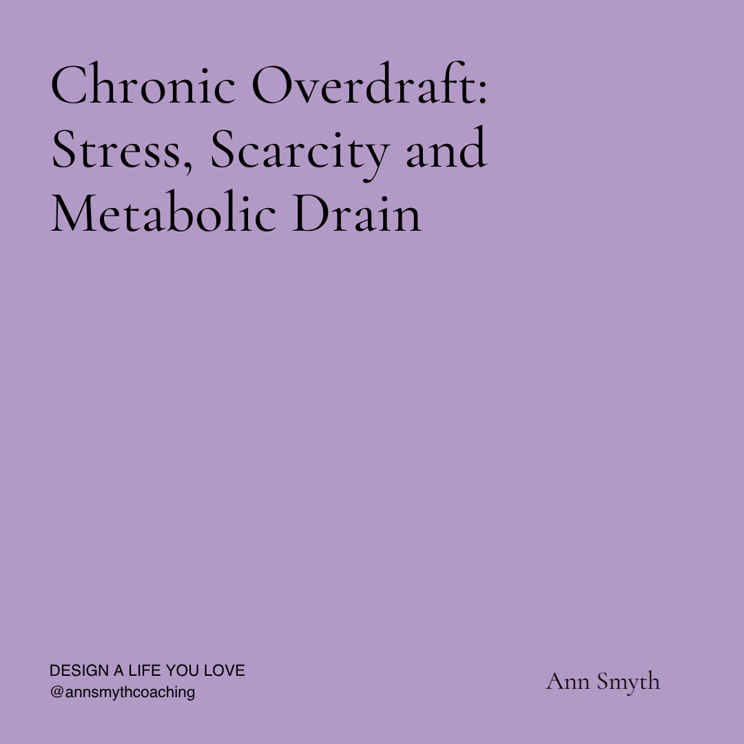 Chronic Overdraft: The Neuroscience of Stress and Drain