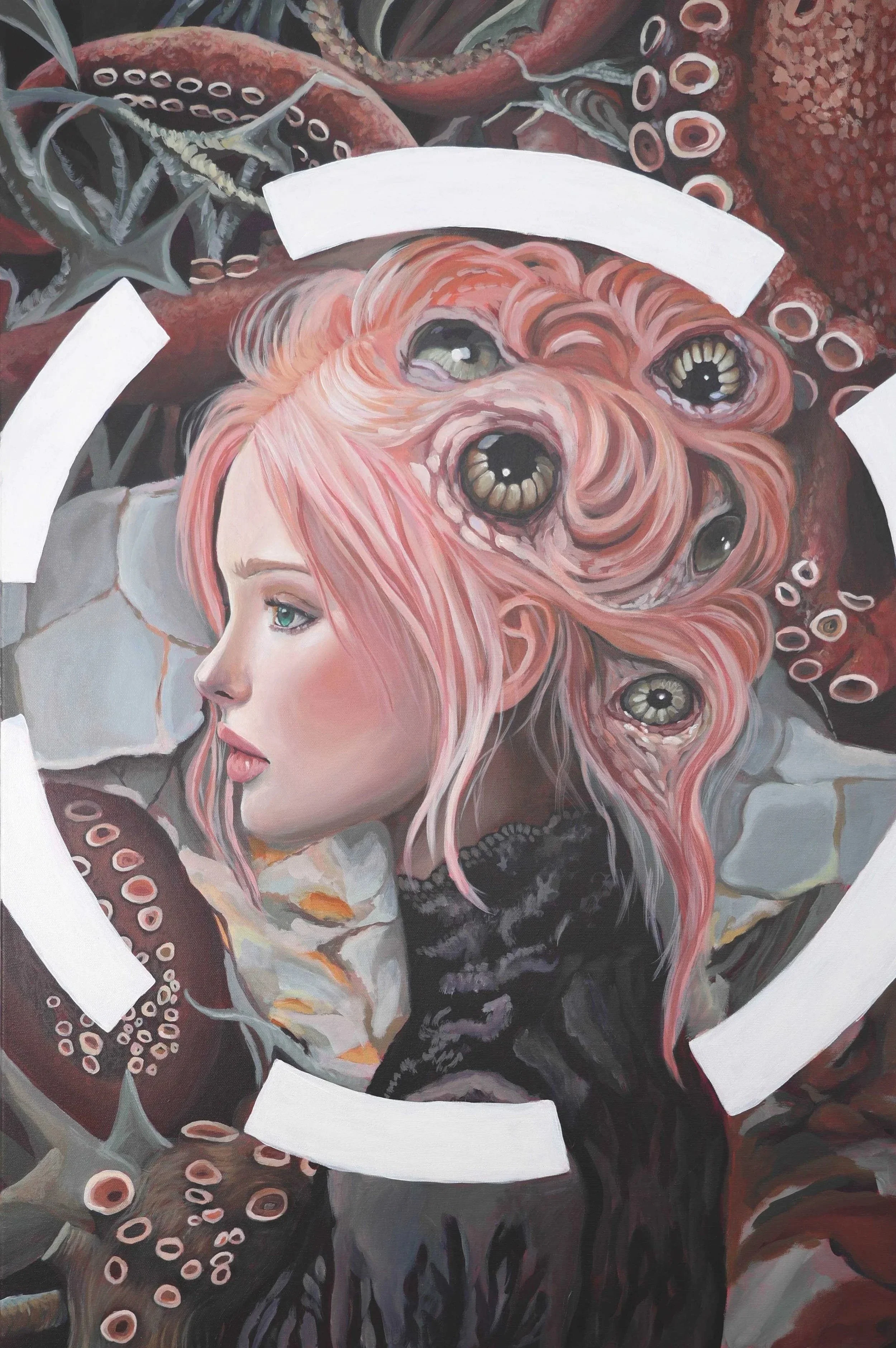 "Pretty When she Drowns"- Original Painting