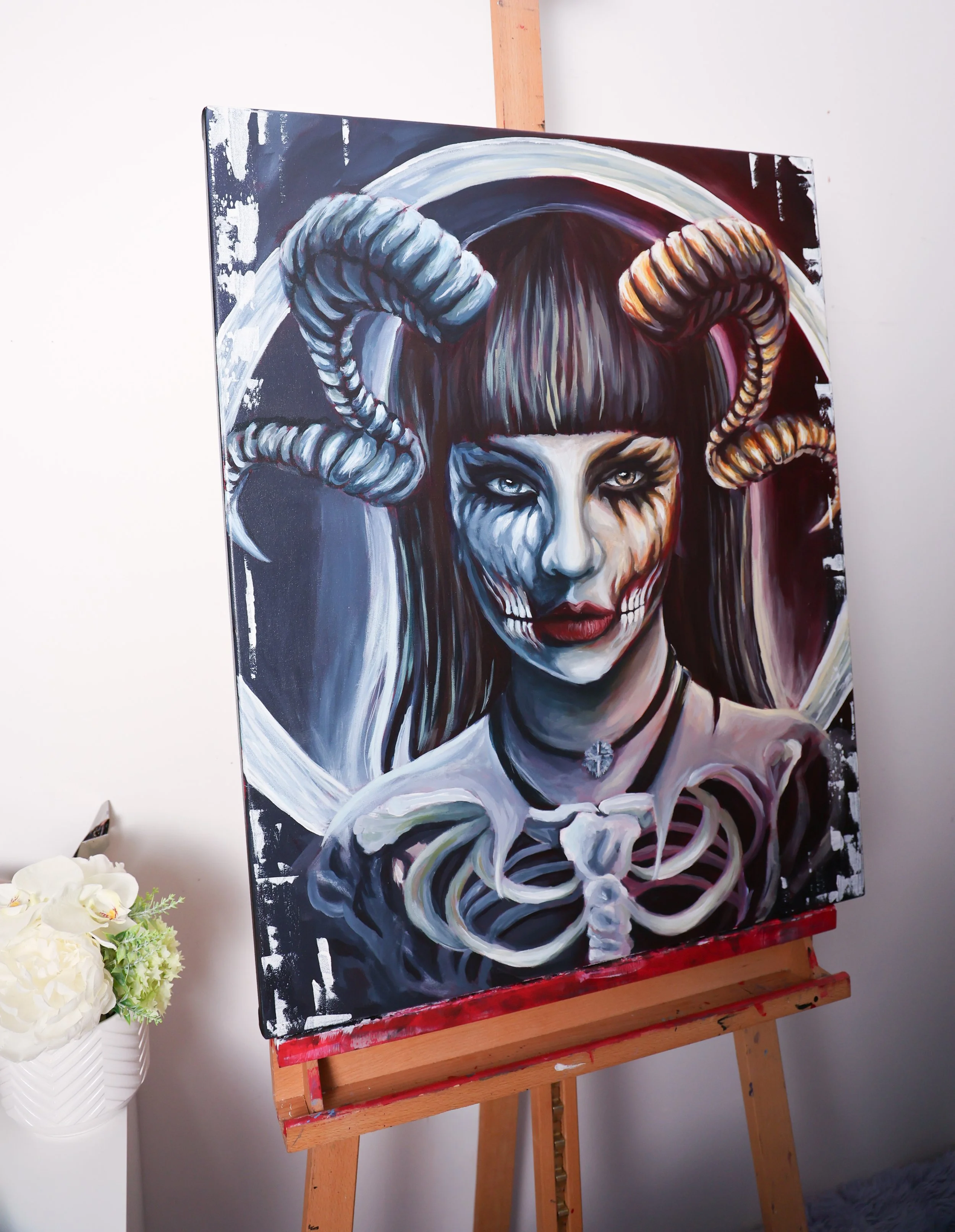 "Contaminated" Original Painting