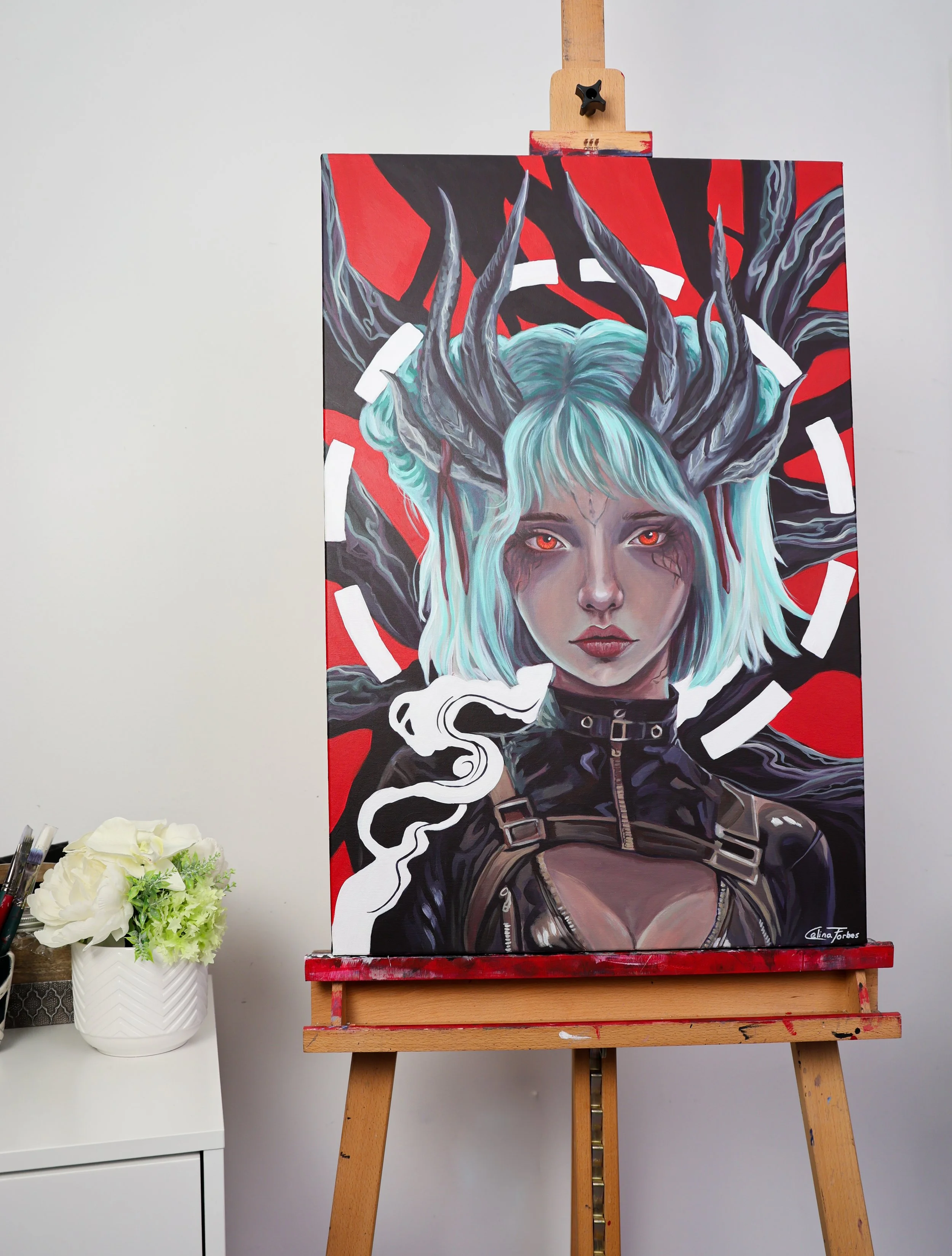 "The Thorned Rise" - Original  Painting