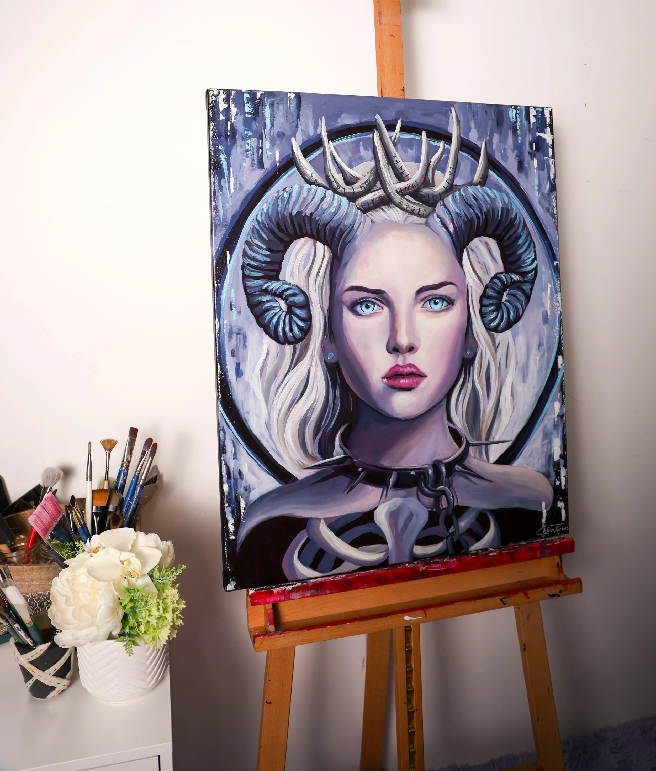 "Crown of Error" Original Painting