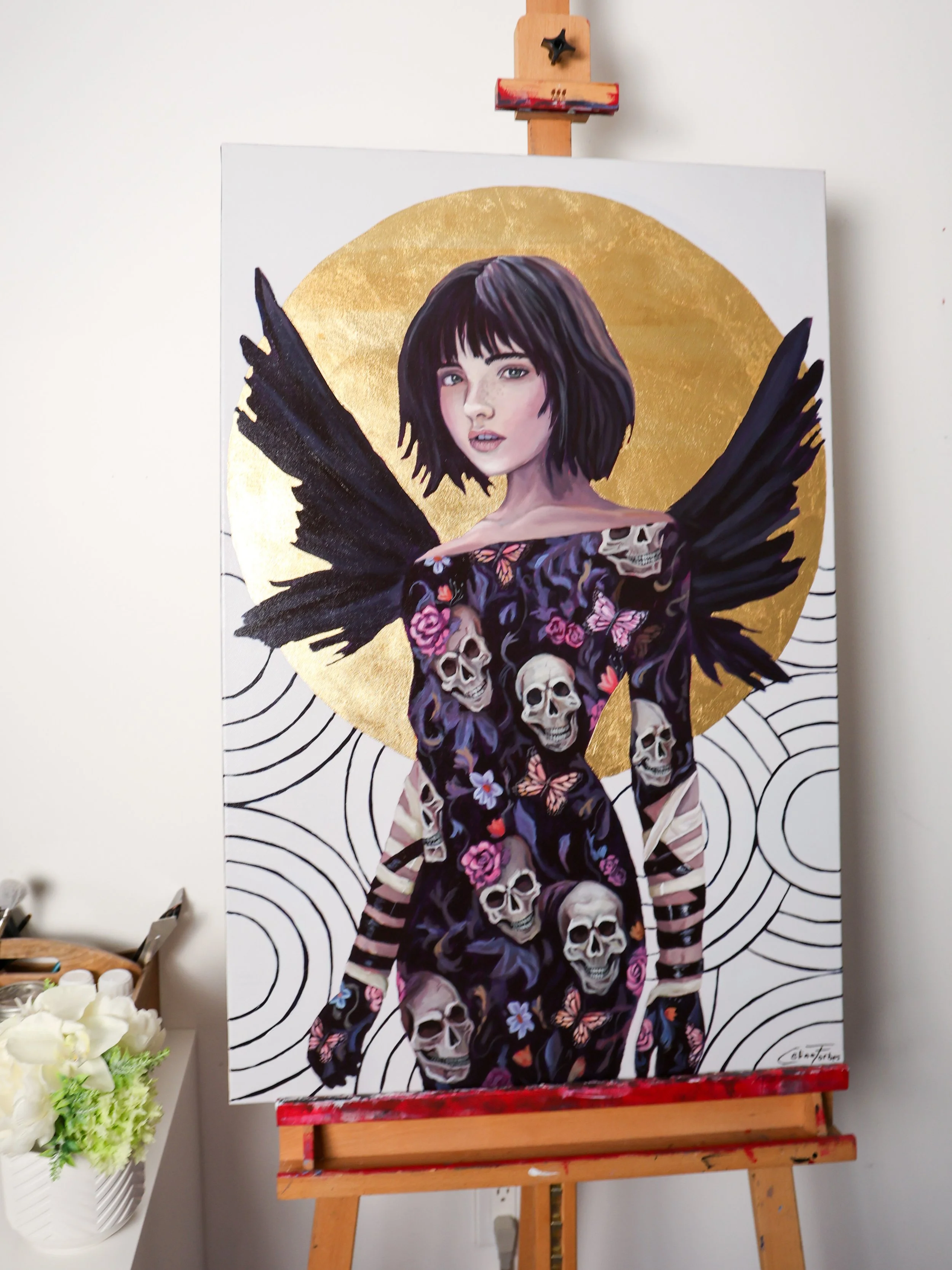"Wings of Remembrance" Original Painting