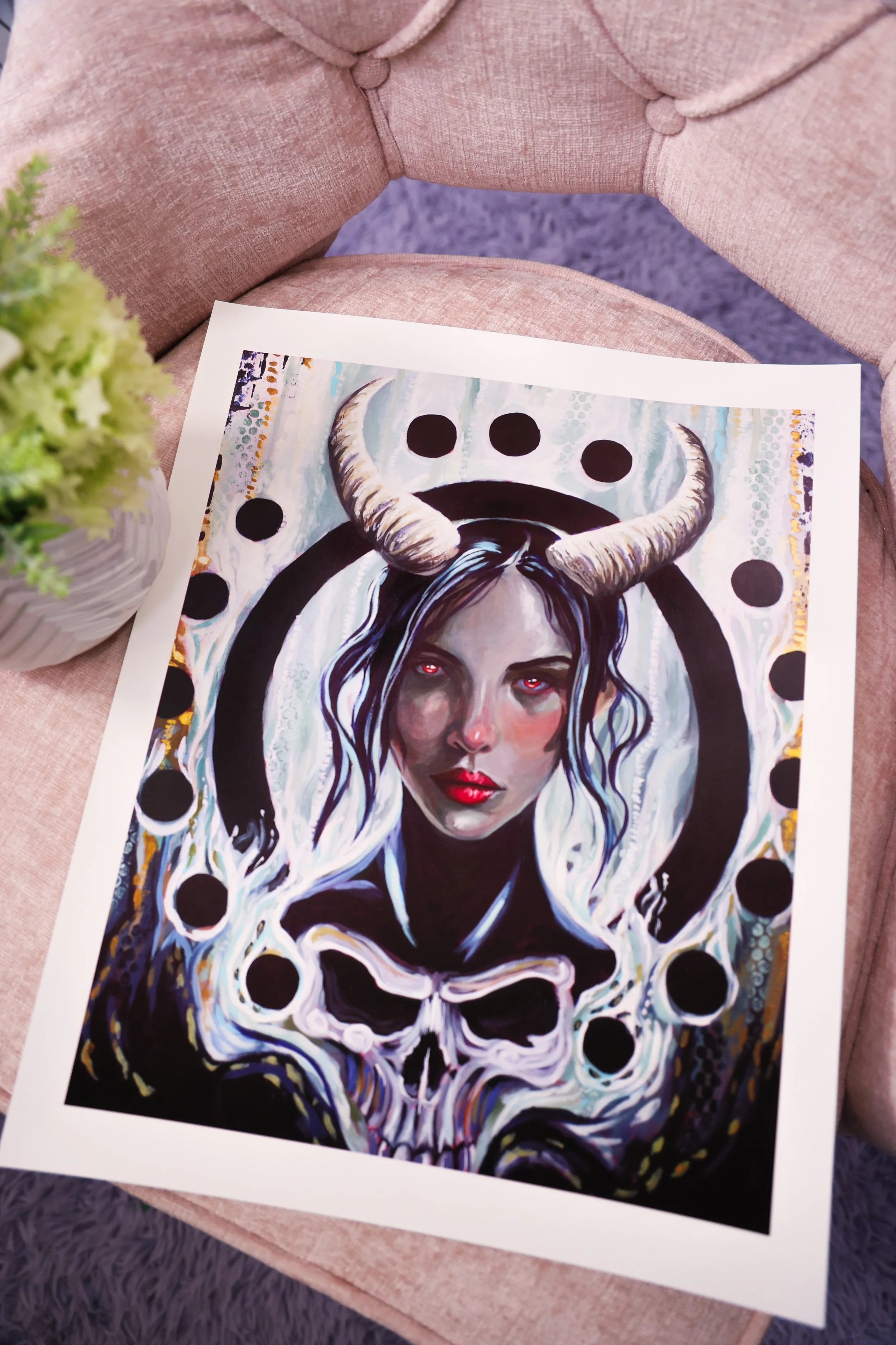 "Grave Digger" 12x15 - Fine Art Print