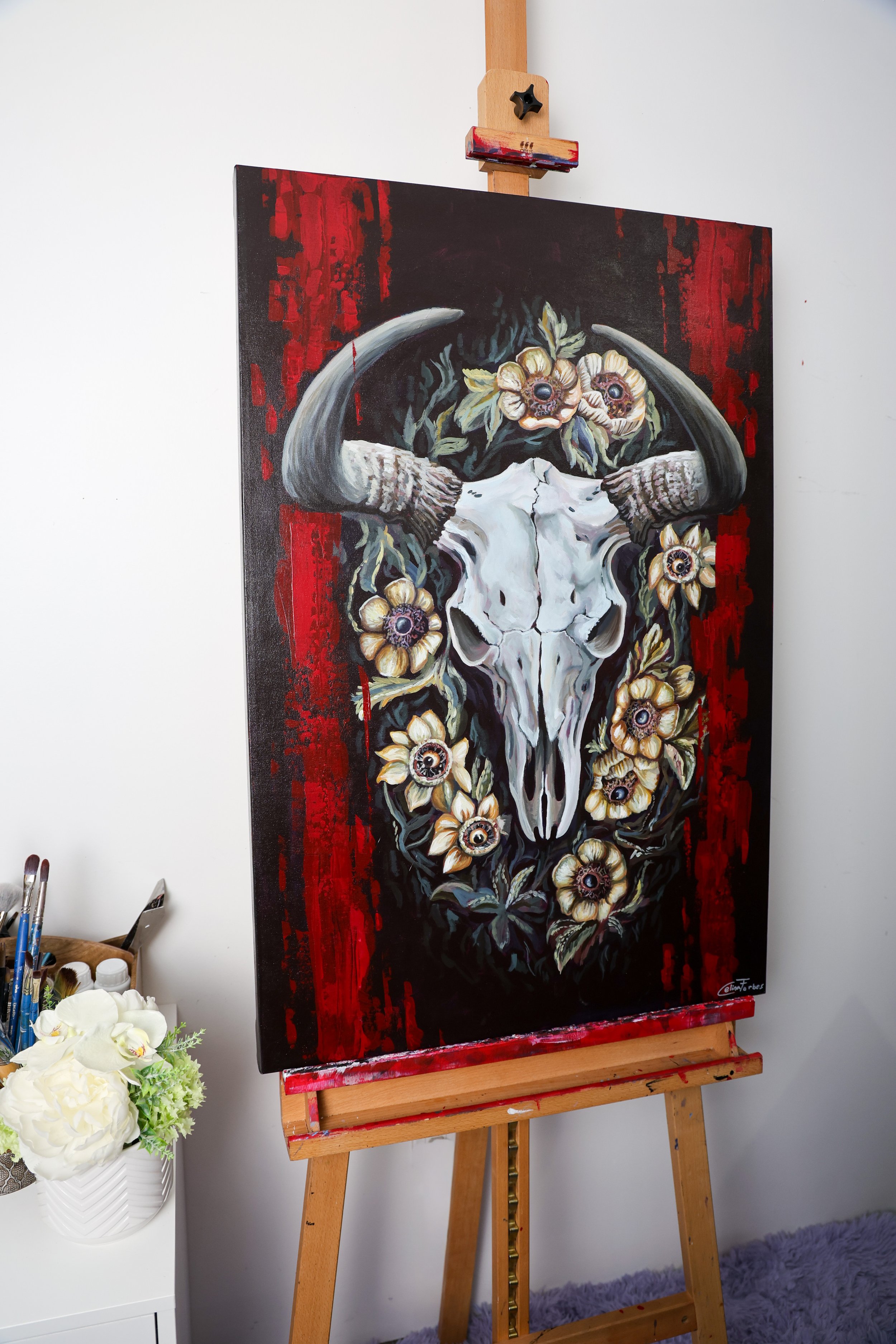 "The Watchful Curse" Original Painting
