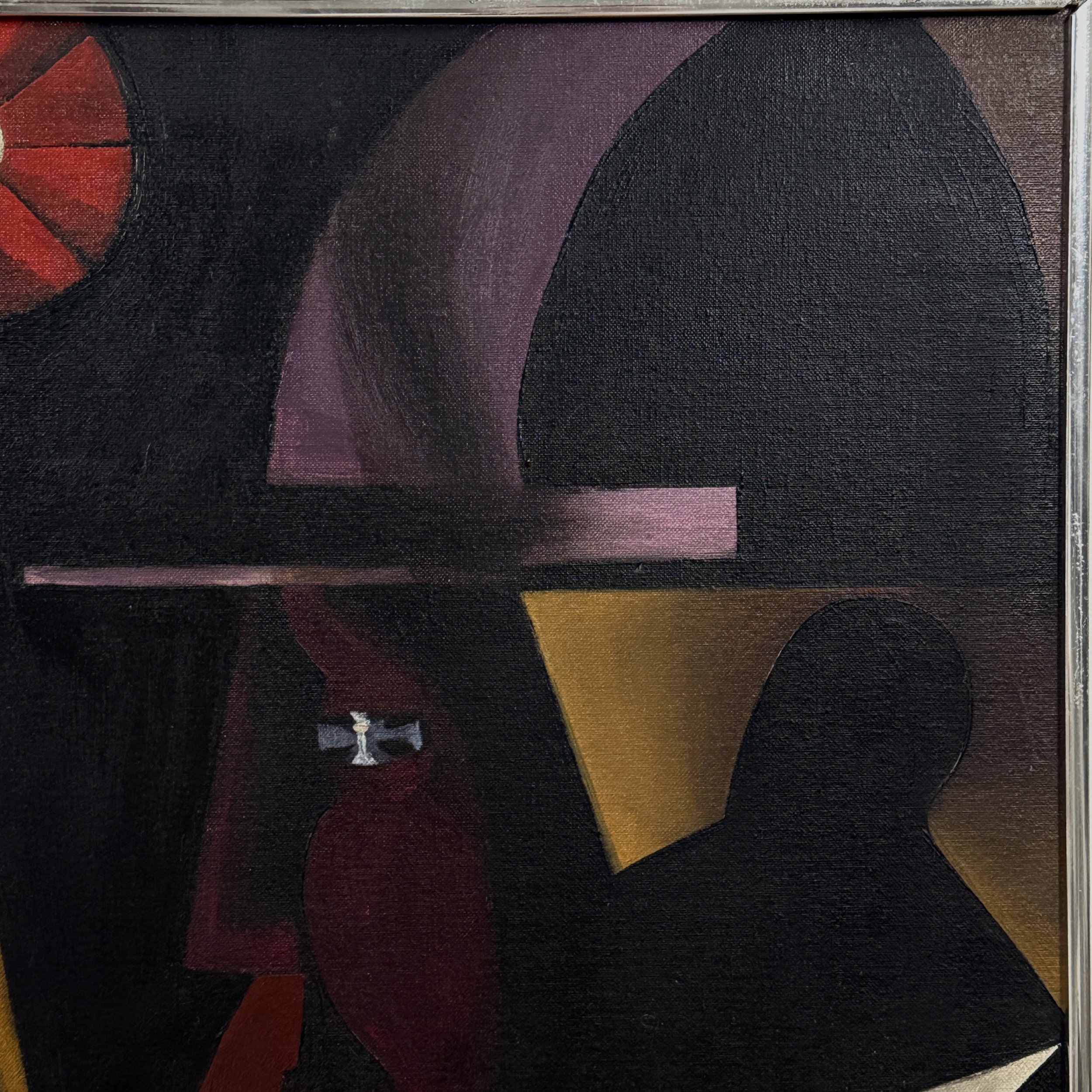 Detail shot of the painting.