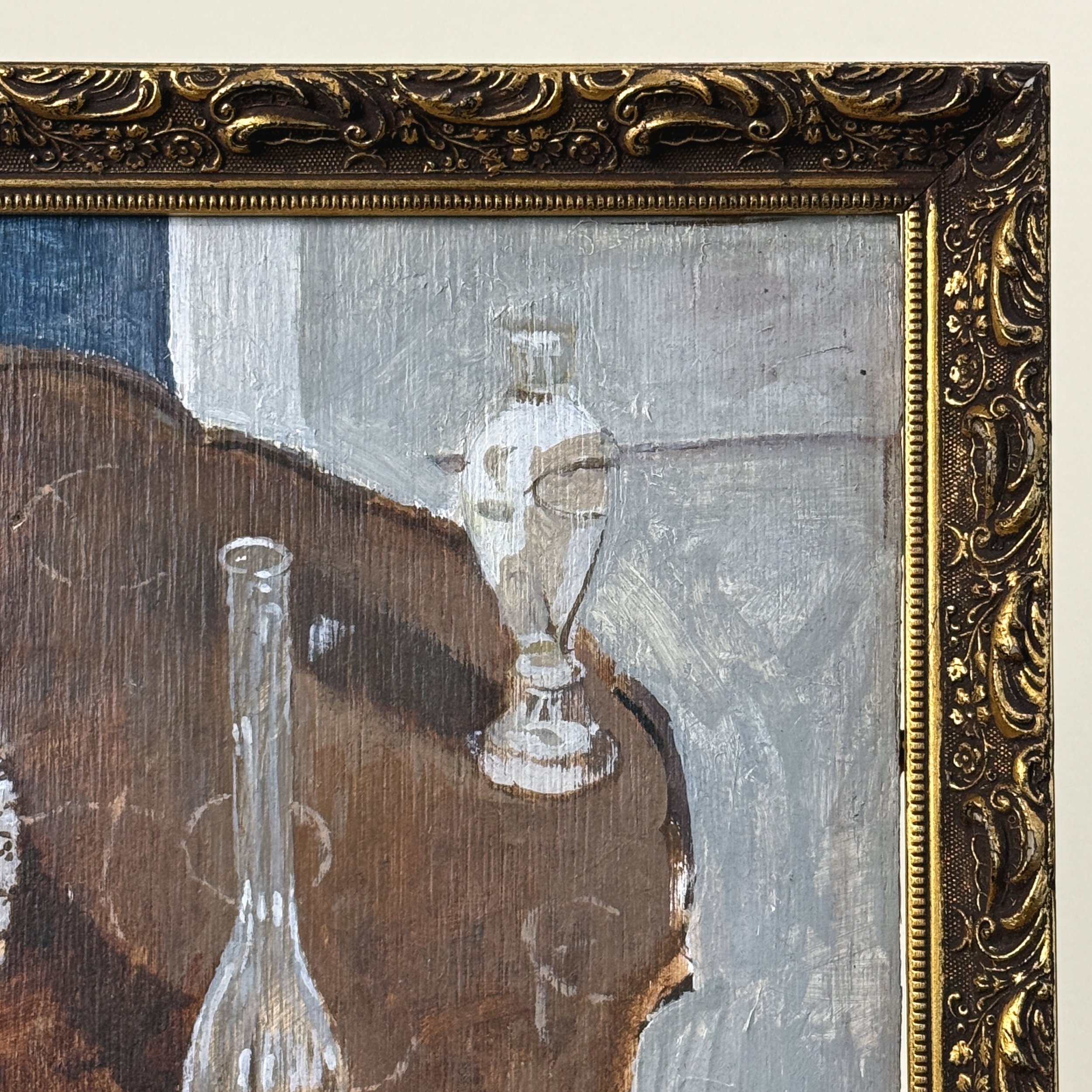 Detail shot of painting.