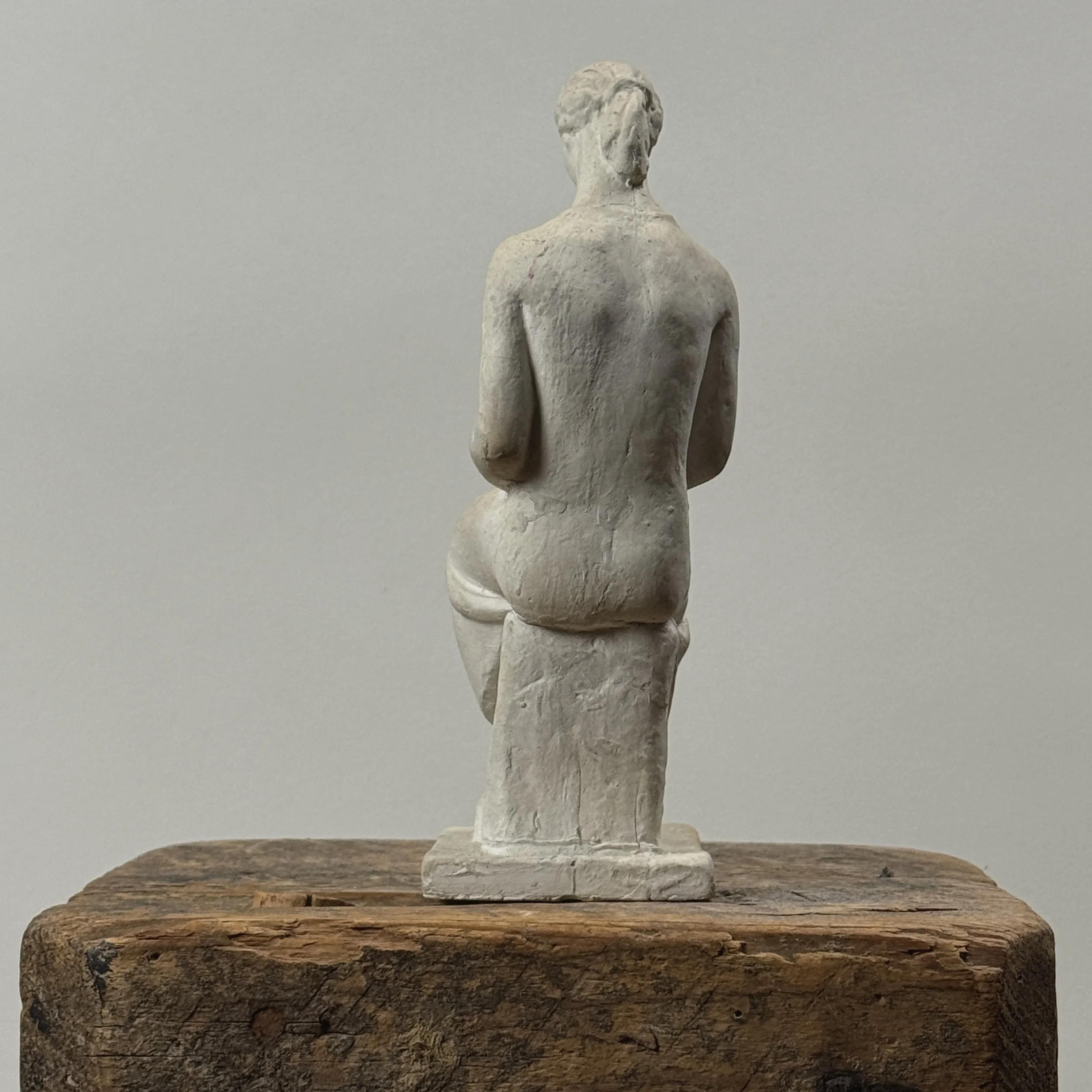 Back of statue.