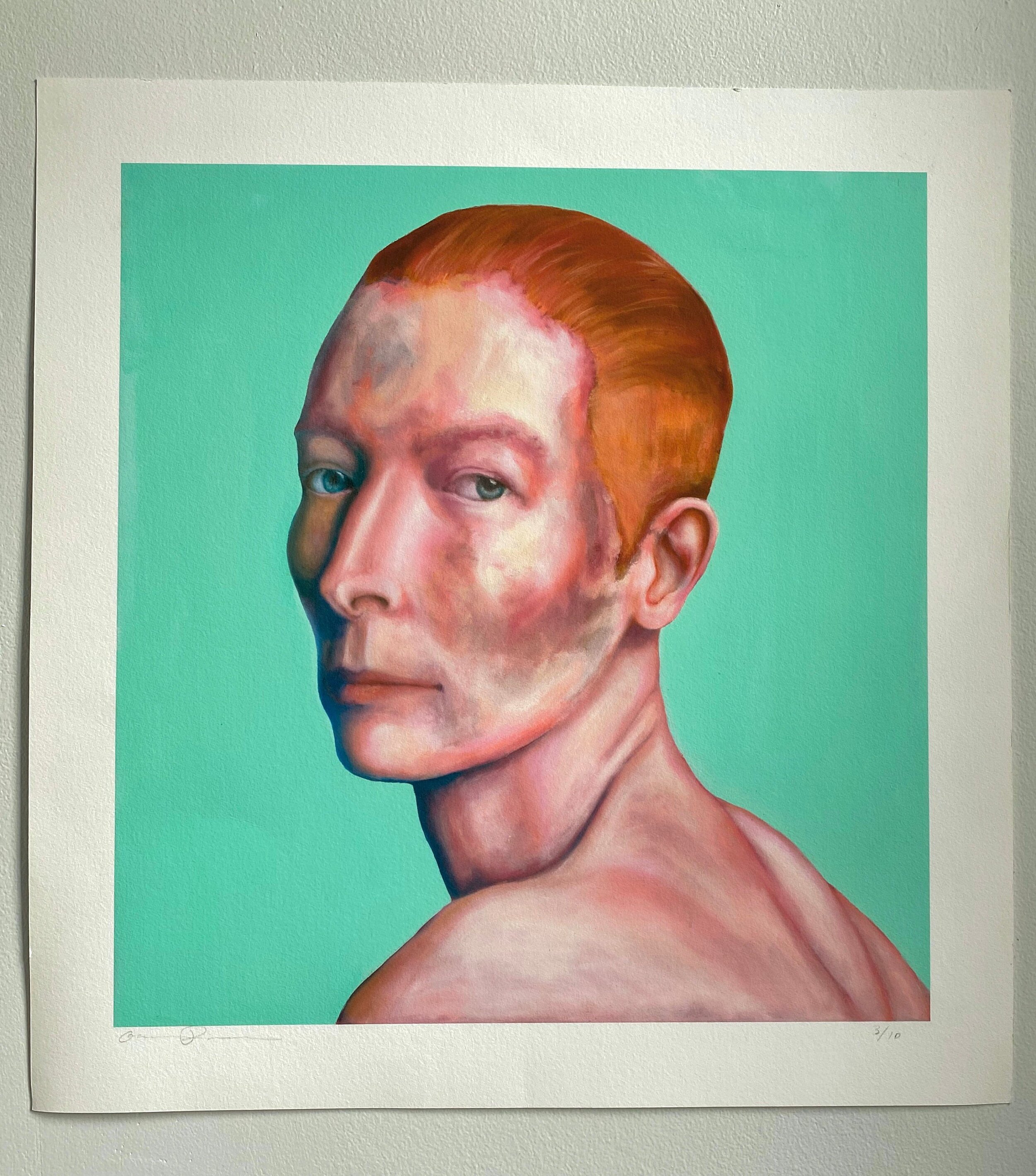 Tilda Swinton Painting Print