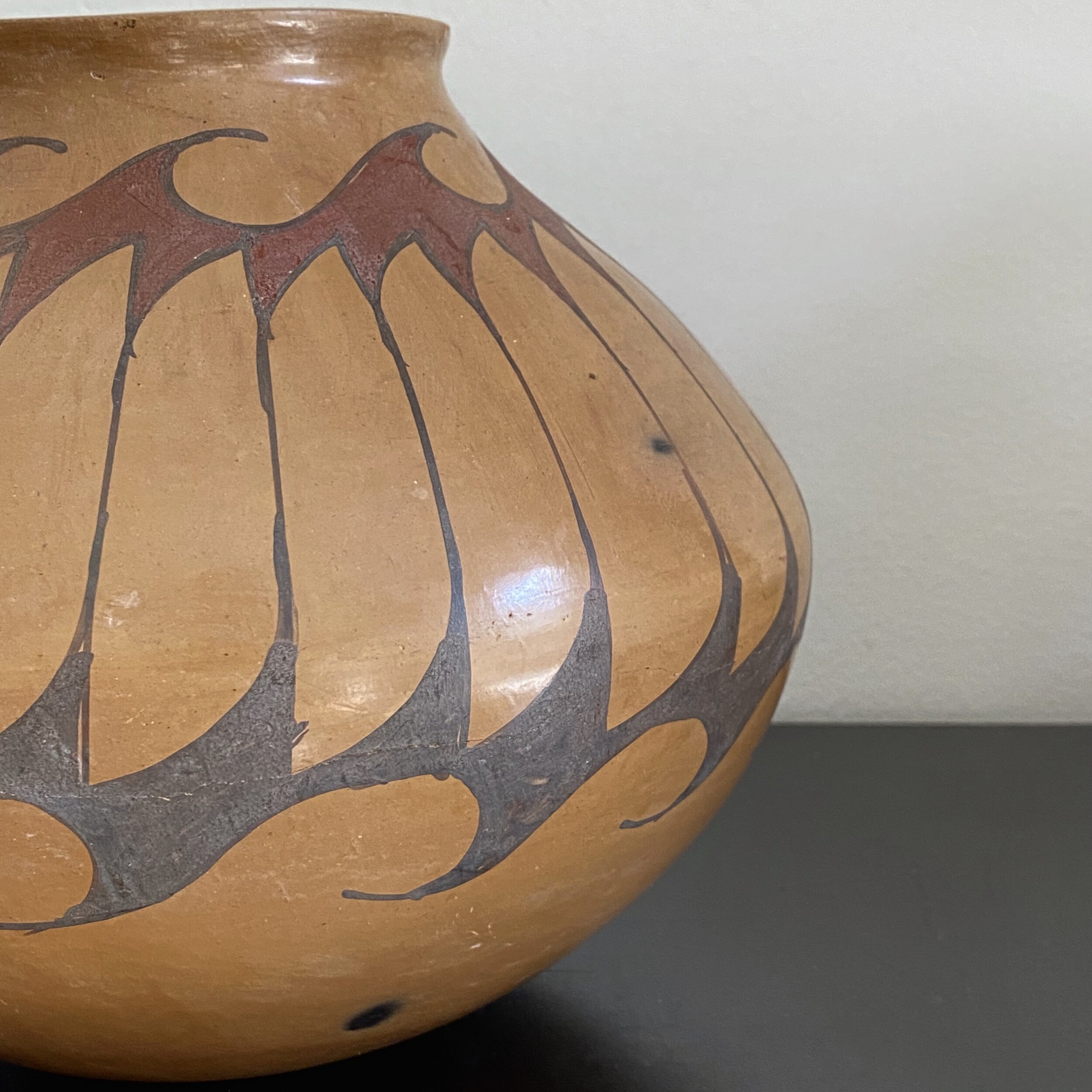 Large Vintage Mata Ortiz Pottery Jar