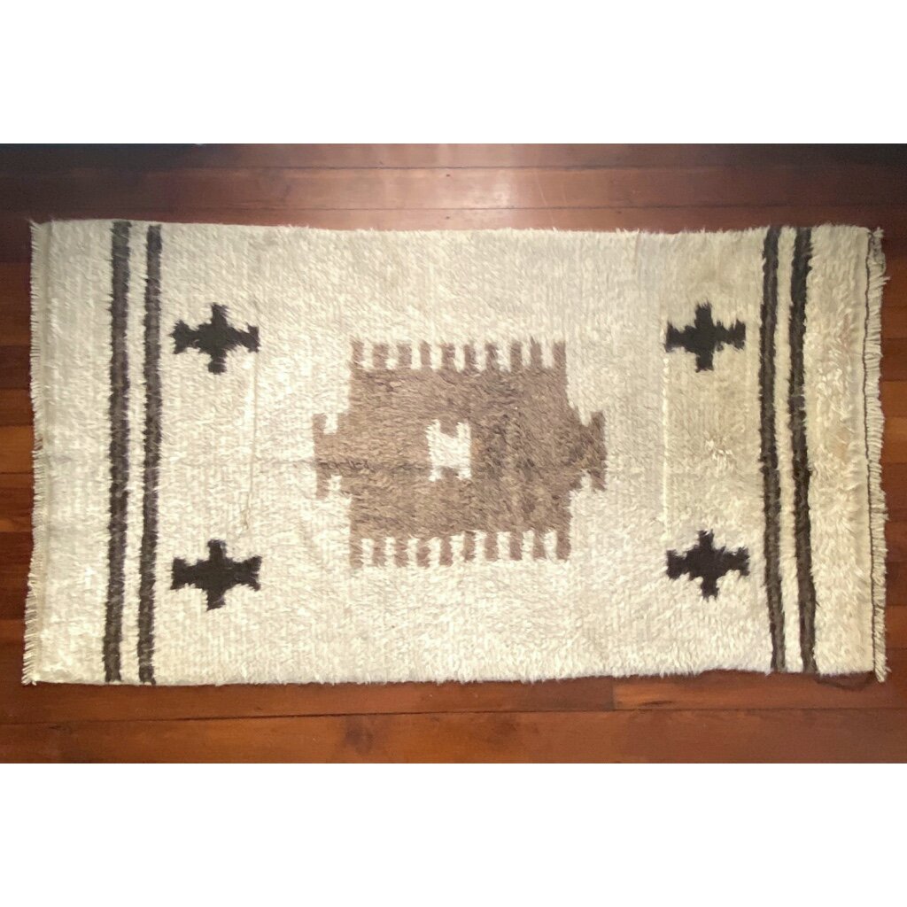 Beige Tulu Rug 3'6" x 6'4"