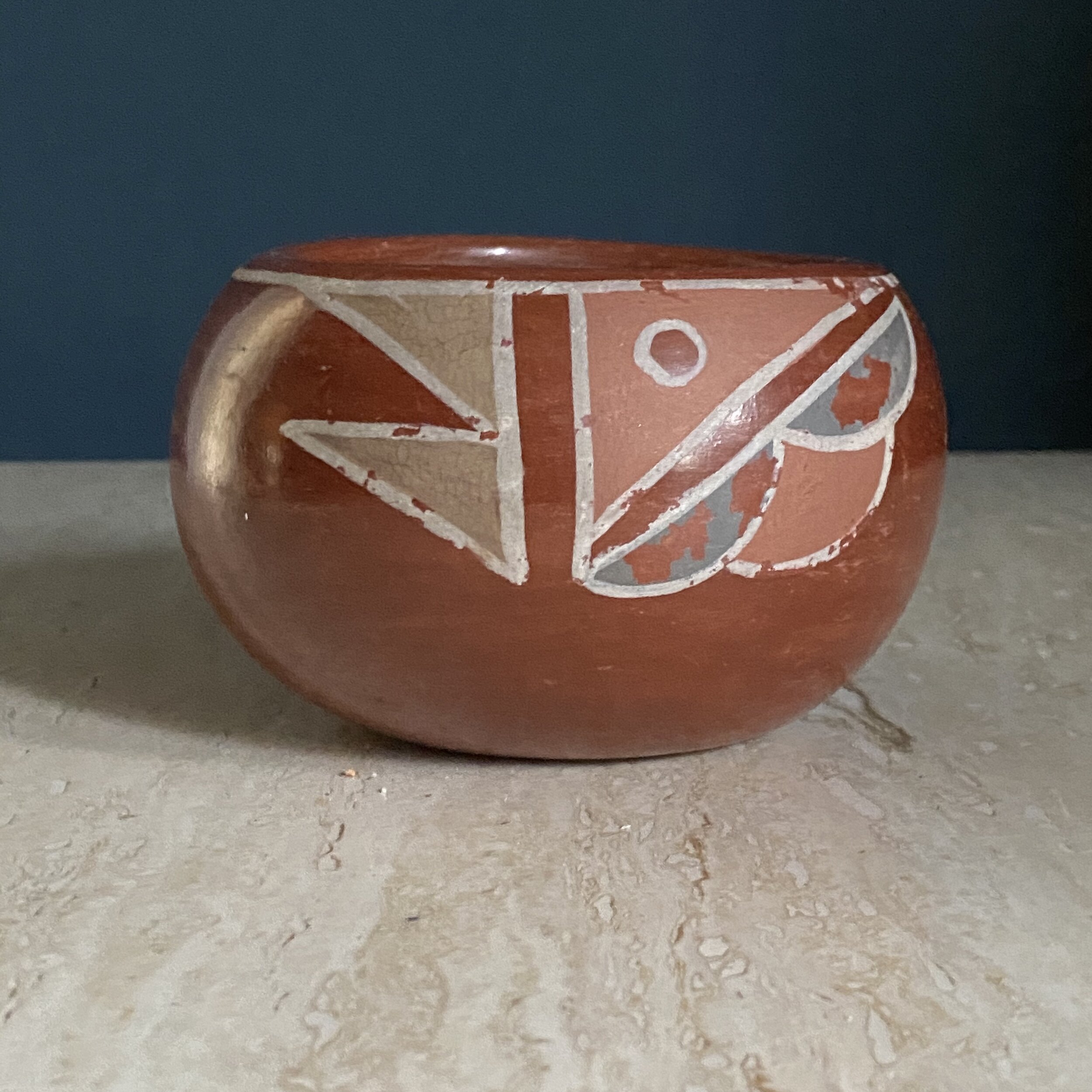 Mata Ortiz Hand Painted Catchall and Bowl