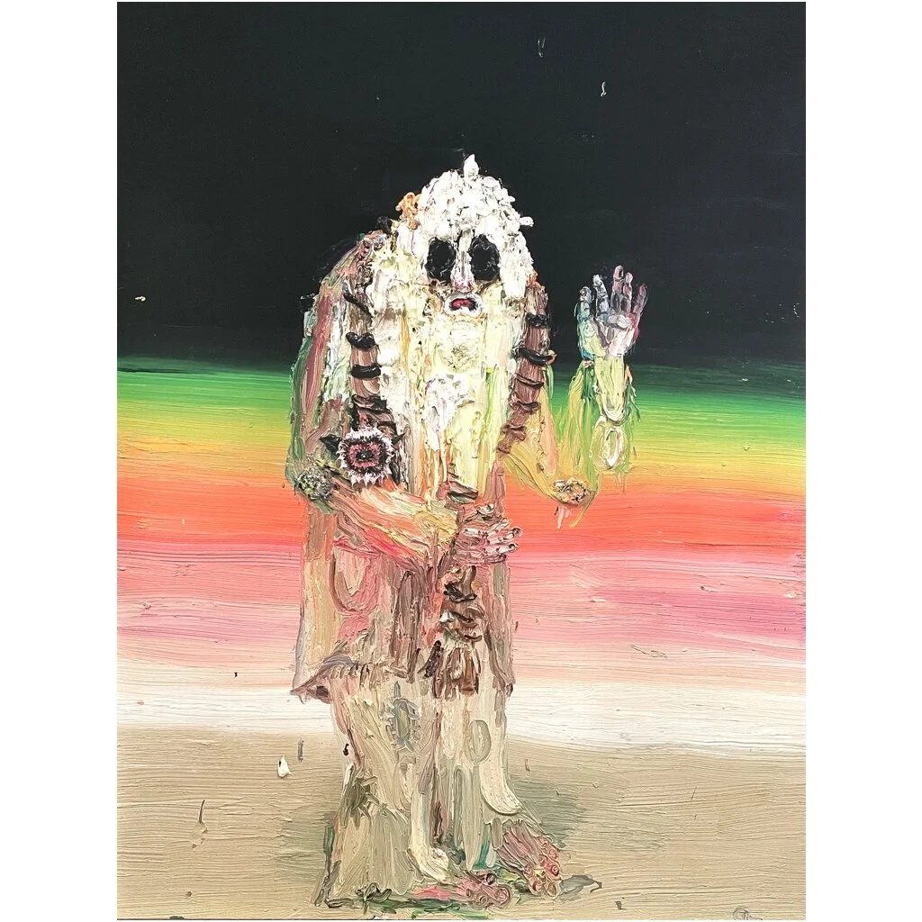 Allison Schulnik (American, b. 1978) Mound Offset Lithograph (2011)