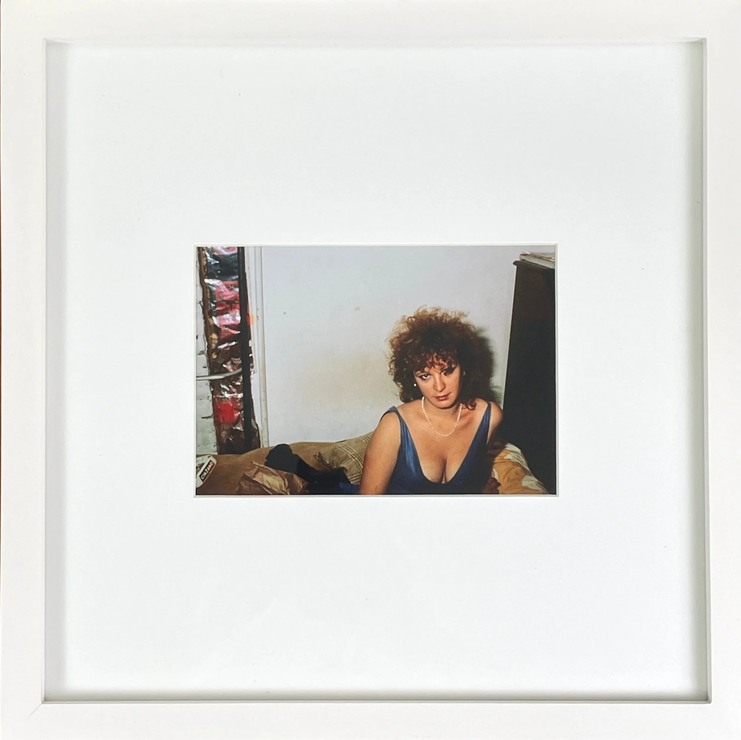 Nan Goldin - Self-Portrait in Blue Dress, New York City, 1985 (Signed)