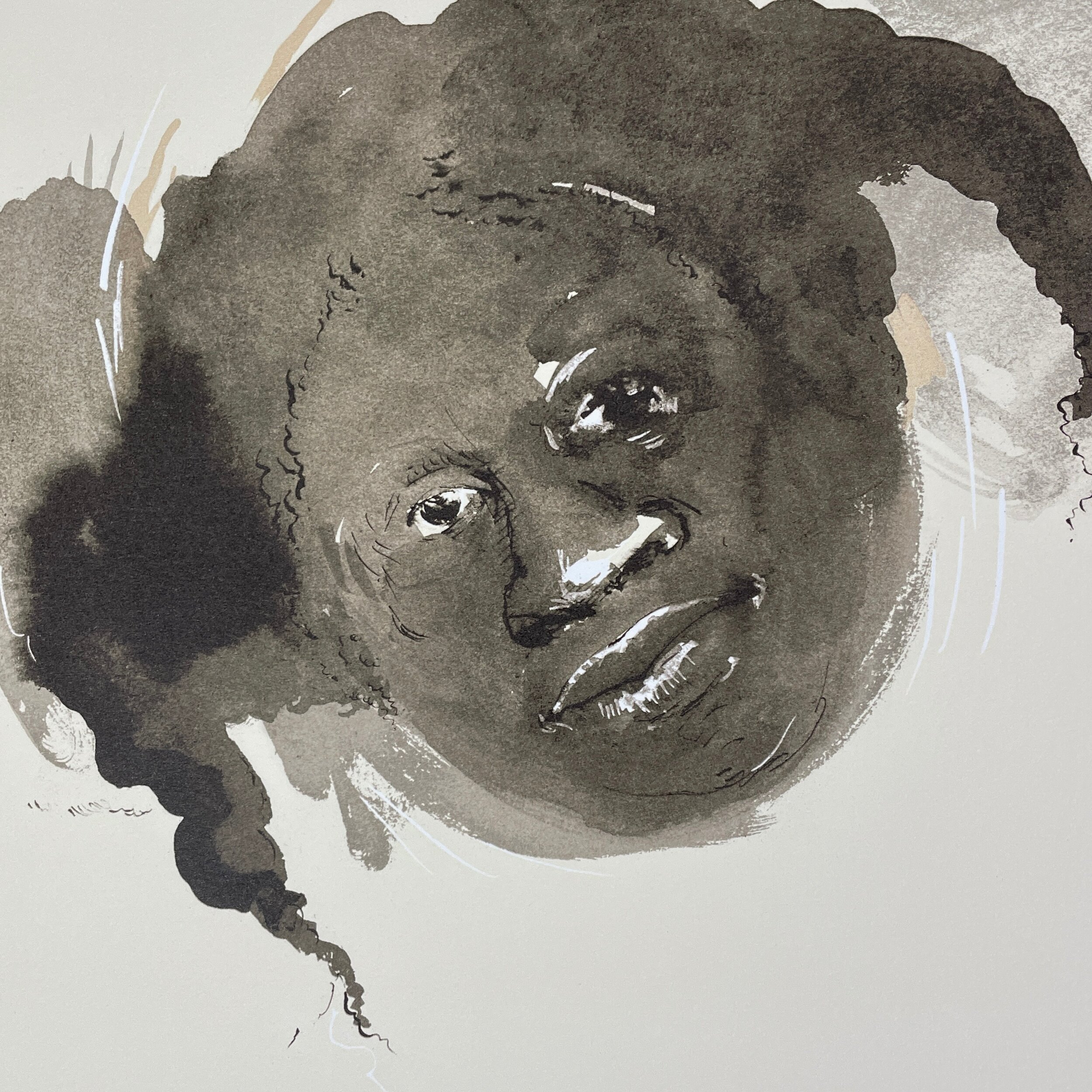 Kara Walker - Untitled Lithograph, from the series The Gross Clinician Presents: Pater Gravidam, Signed (2018)