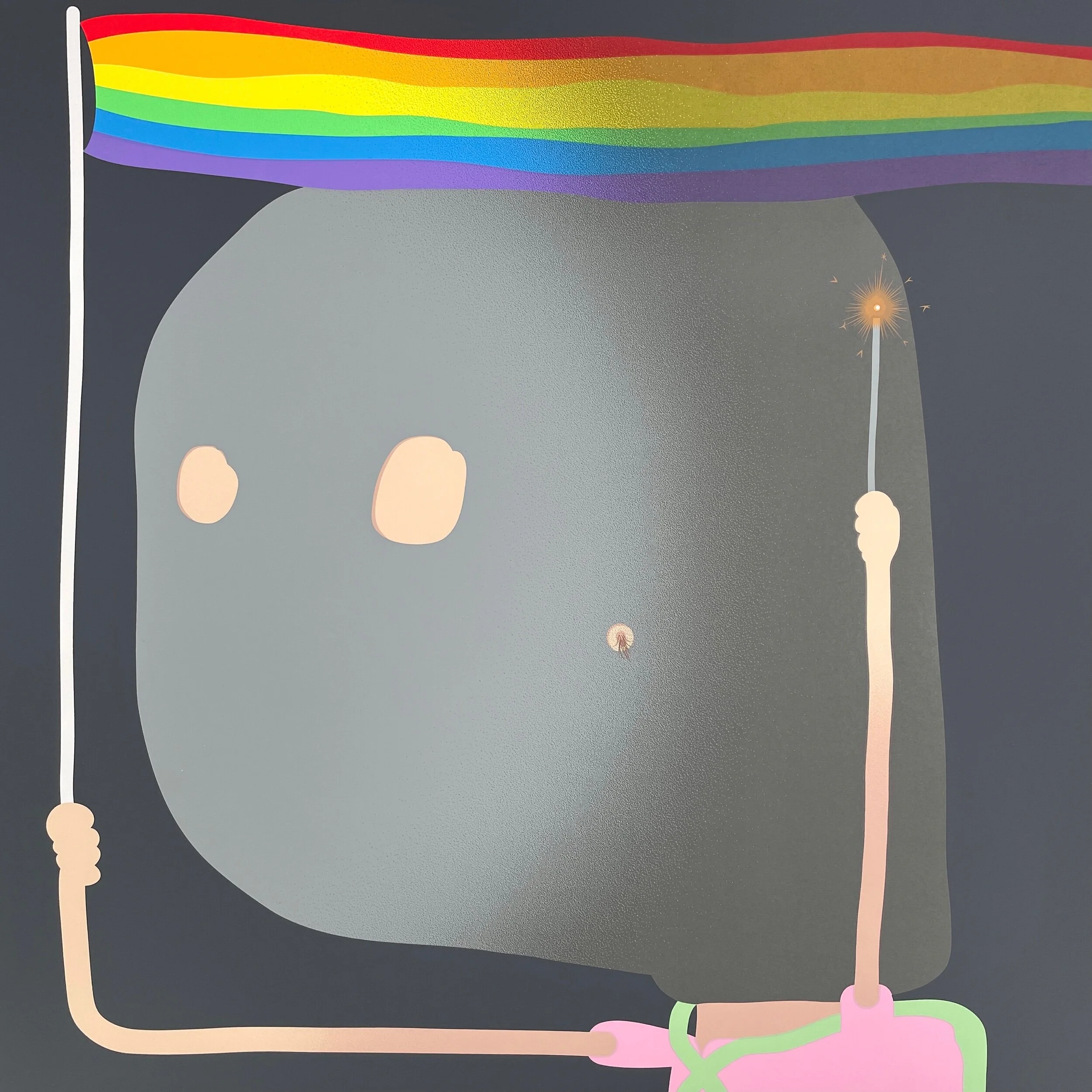 Oli Epp - Pride, Signed 2019, Hand Pulled Screenprint