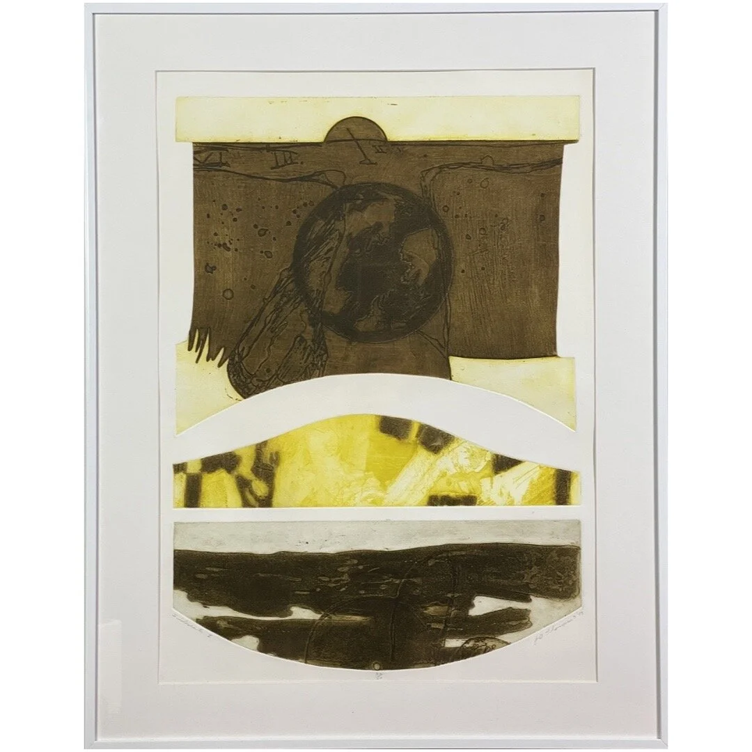 JB Thompson Brutalist Etching