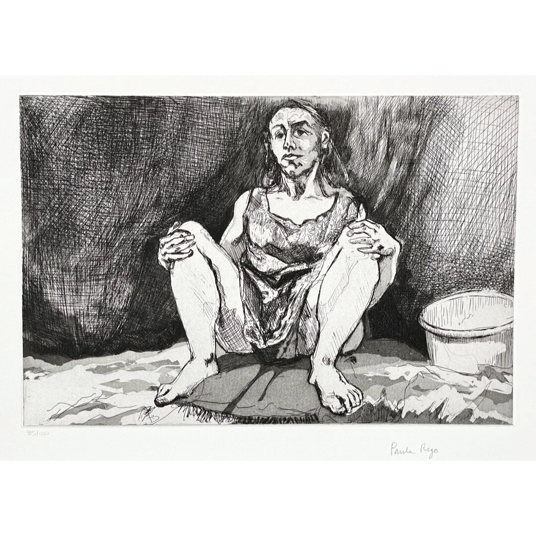 Paula Rego Untitled Abortion Etching