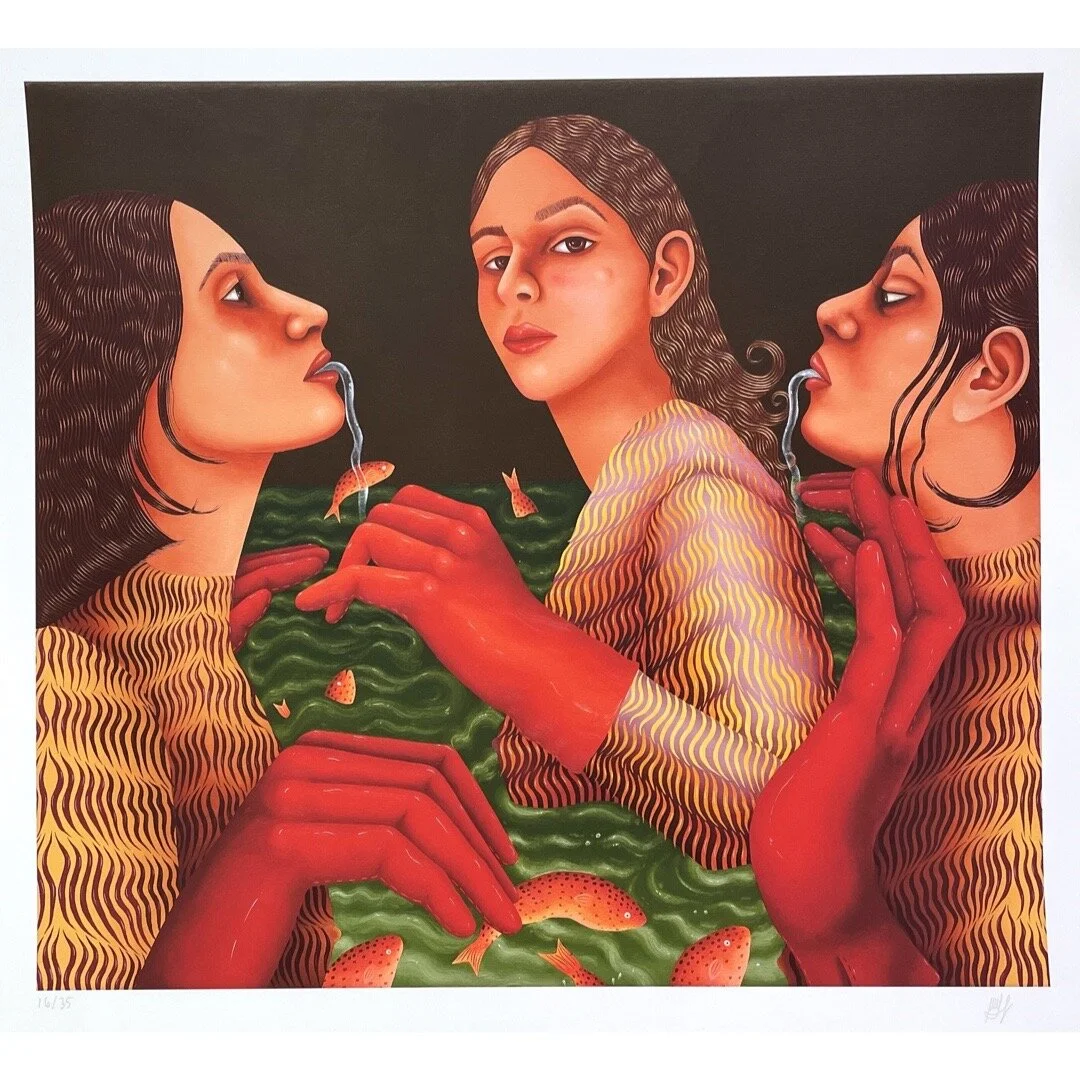 María Fragoso (Mexican, b. 1995) - Augurio (2021, Signed)