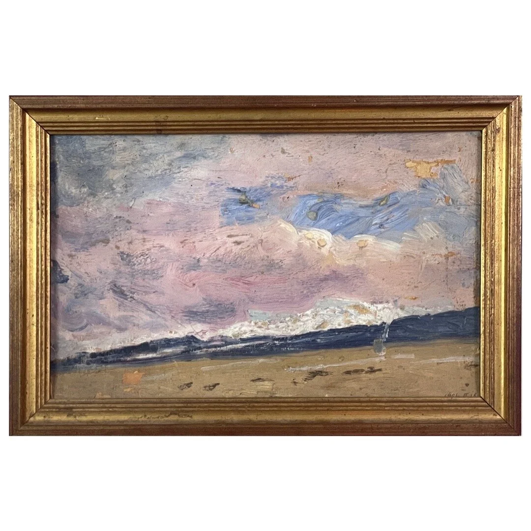 1904 Nándor Katona - Impressionist Seascape, Signed