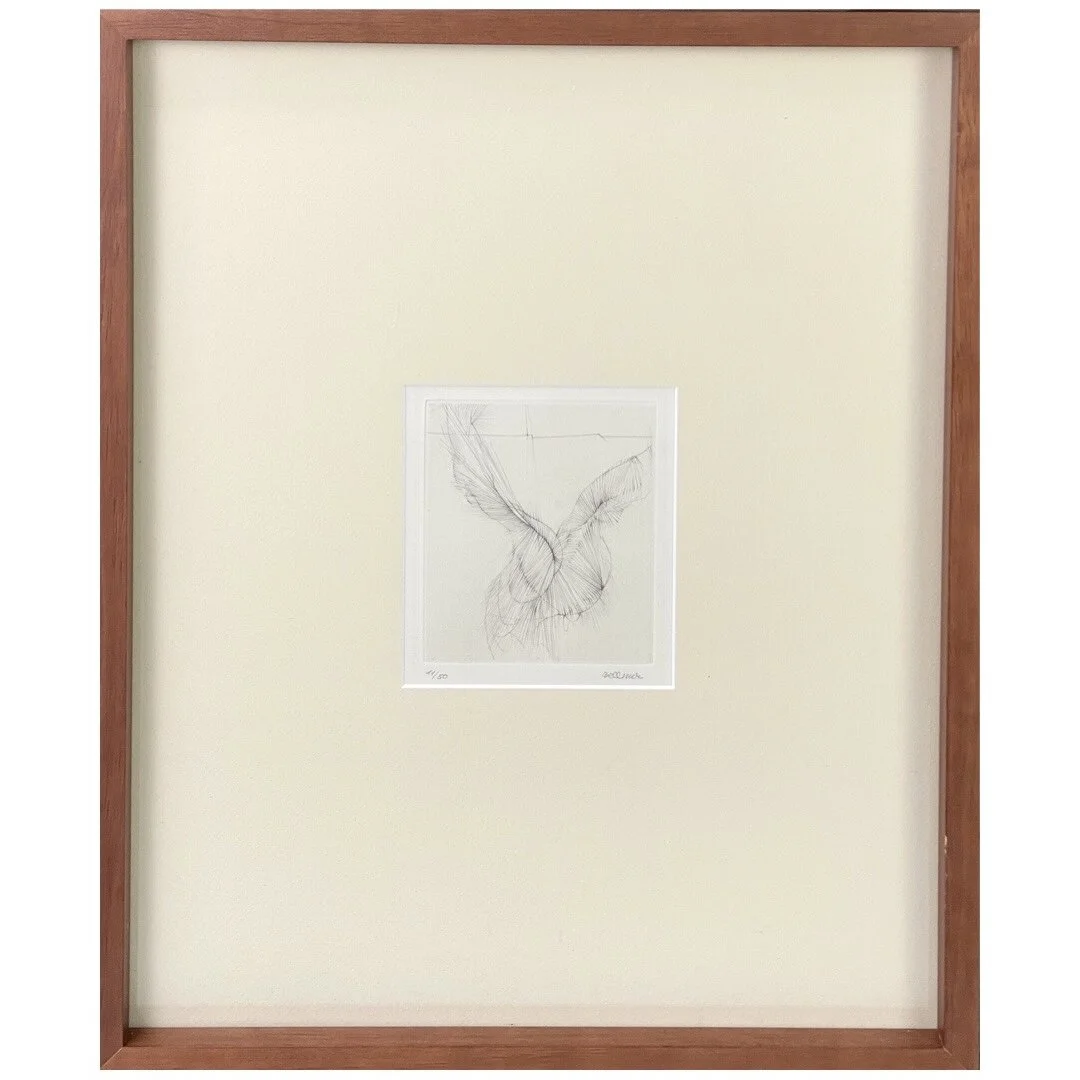 Hans Bellmer Surrealist Figurative Etching Signed