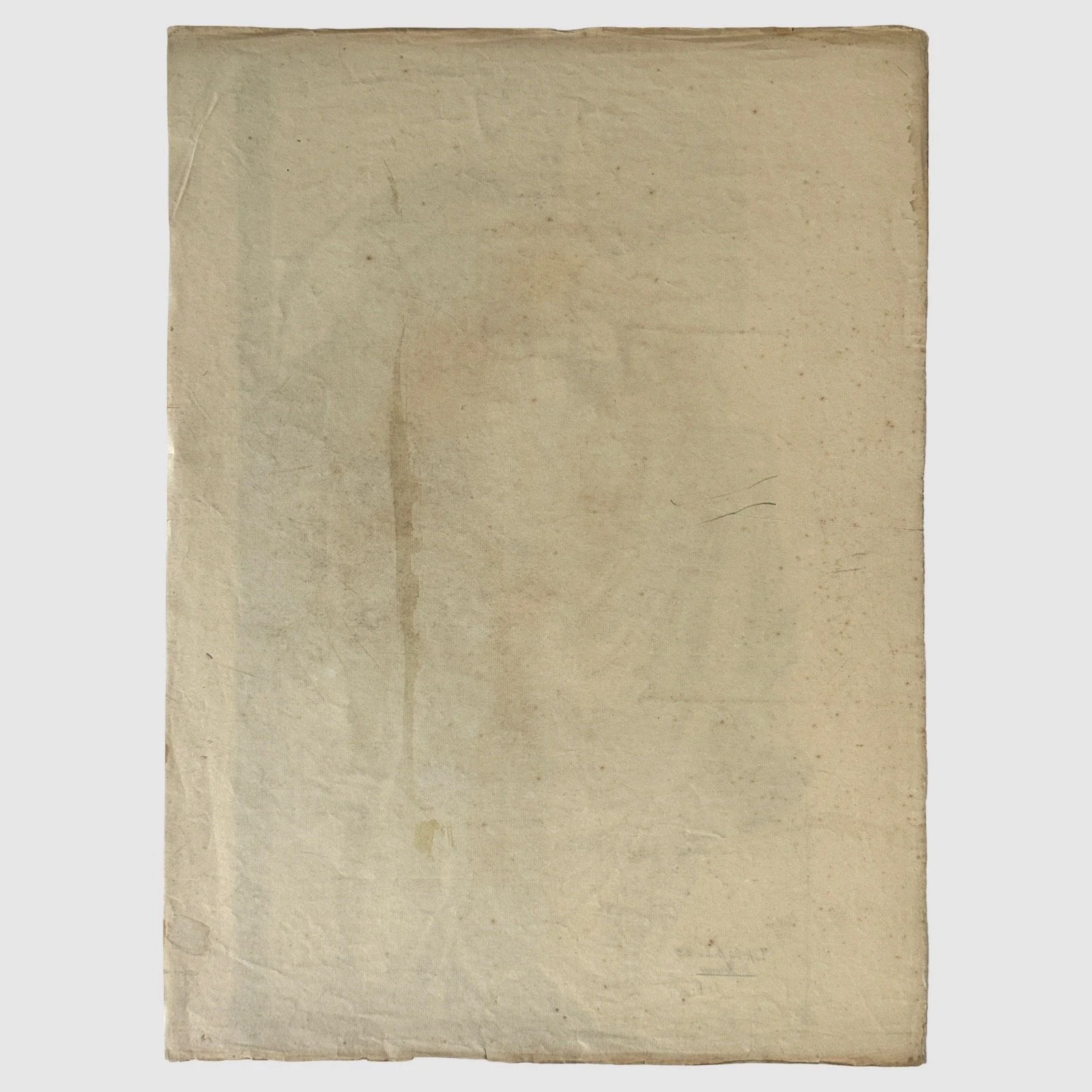 Back view of the drawing.